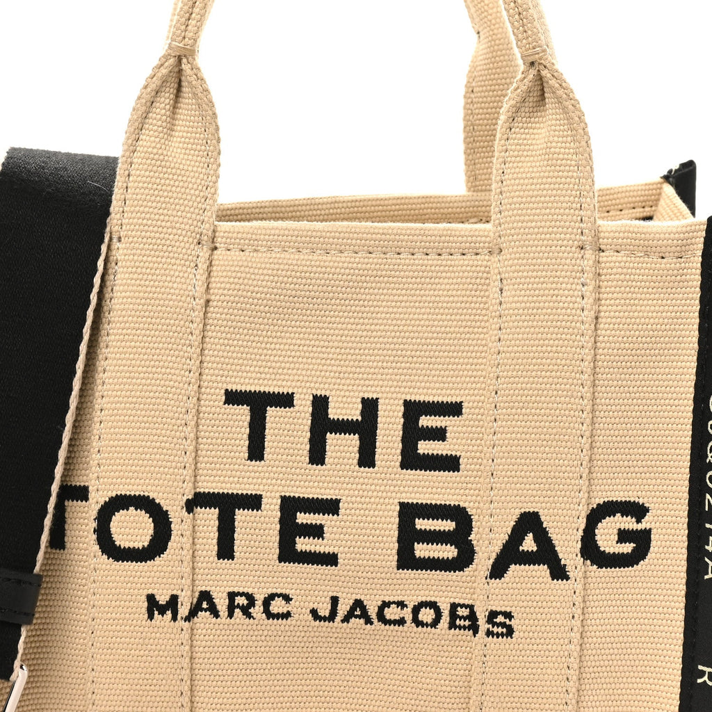 Jacquard Small The Traveler Tote Bag Warm Sand