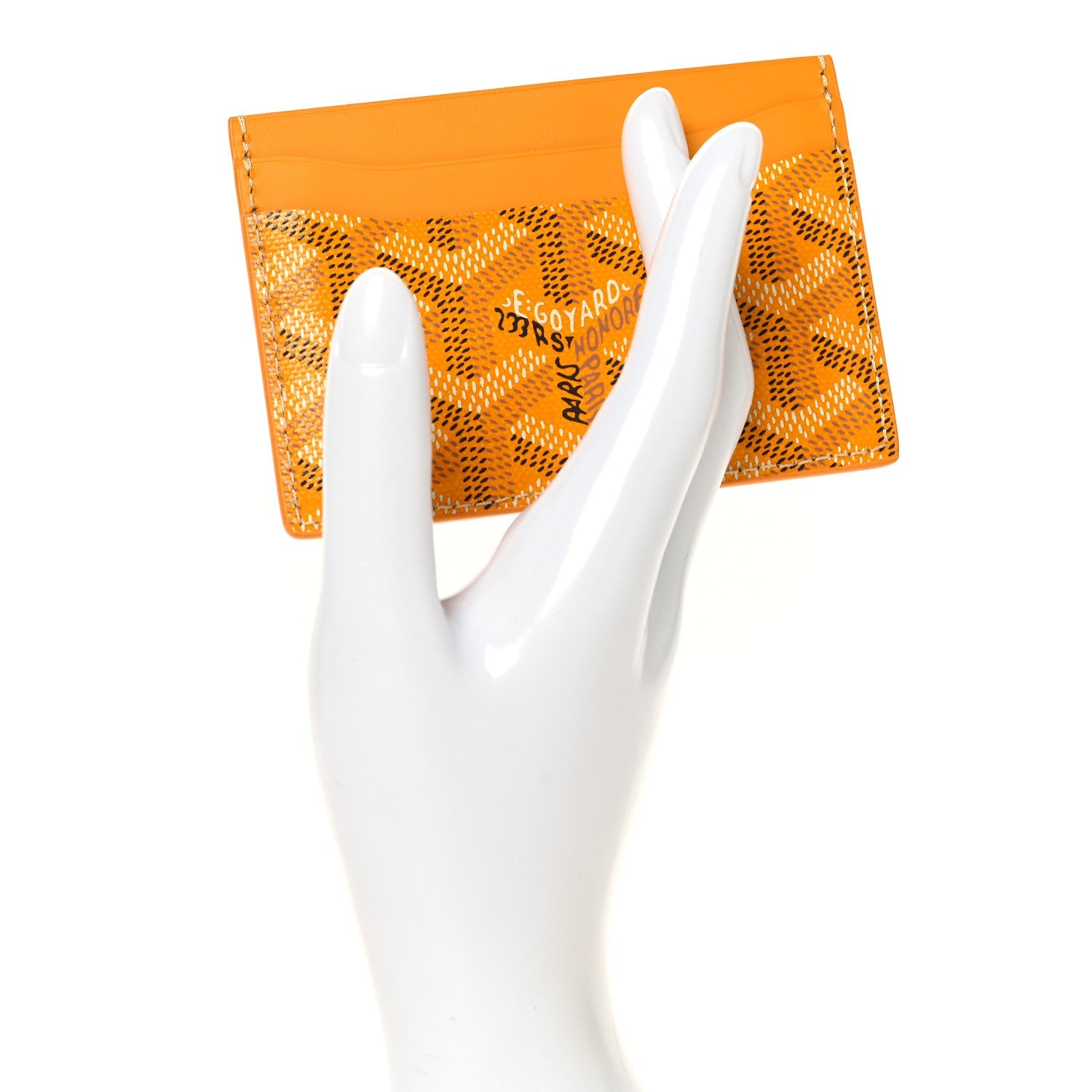 Goyardine Saint Sulpice  Holder Yellow