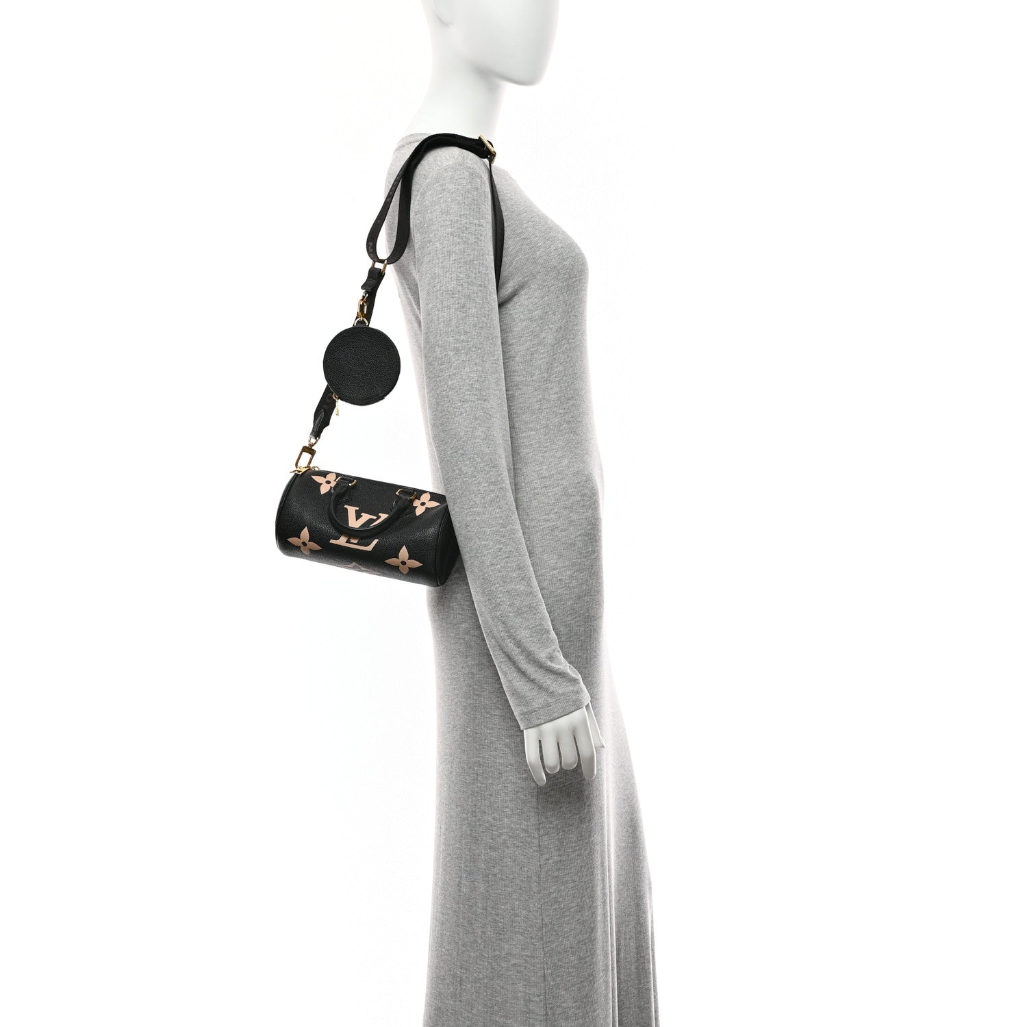 Empreinte Monogram Giant Papillon BB Black Beige