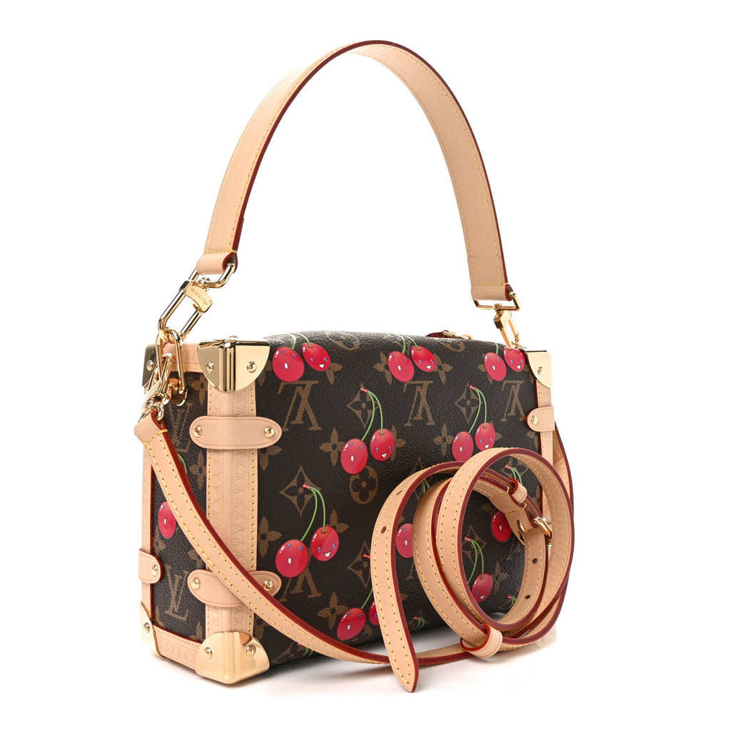 LV X TM Monogram Cerises Side Trunk MM