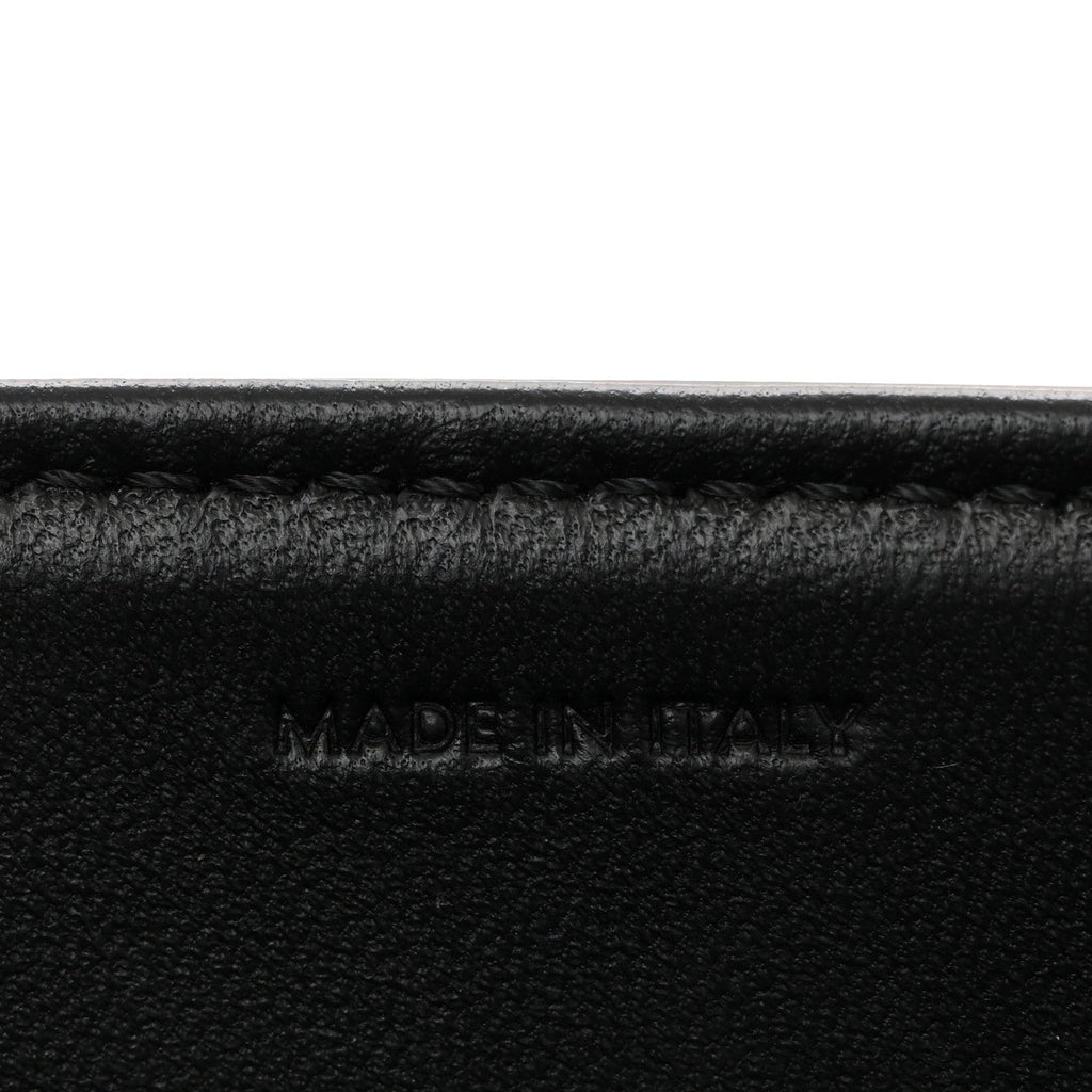 Shiny Calfskin Medium Triomphe Black