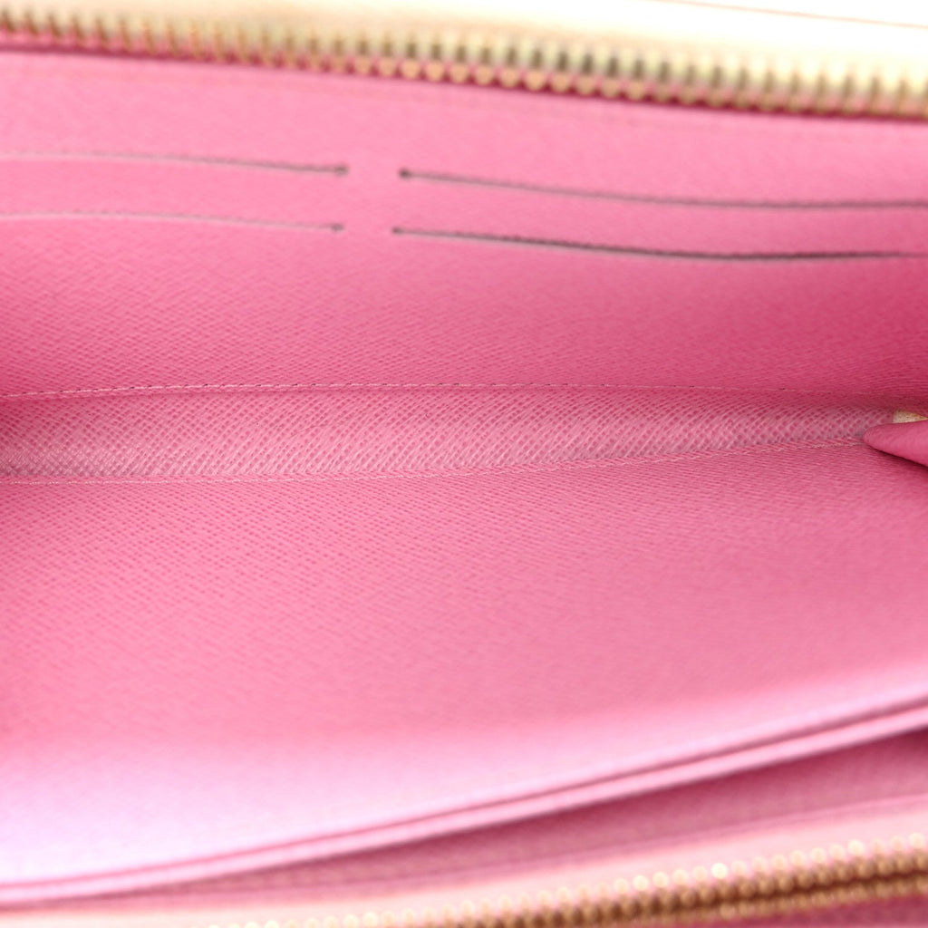 Monogram Multicolor Zippy Wallet White Litchi