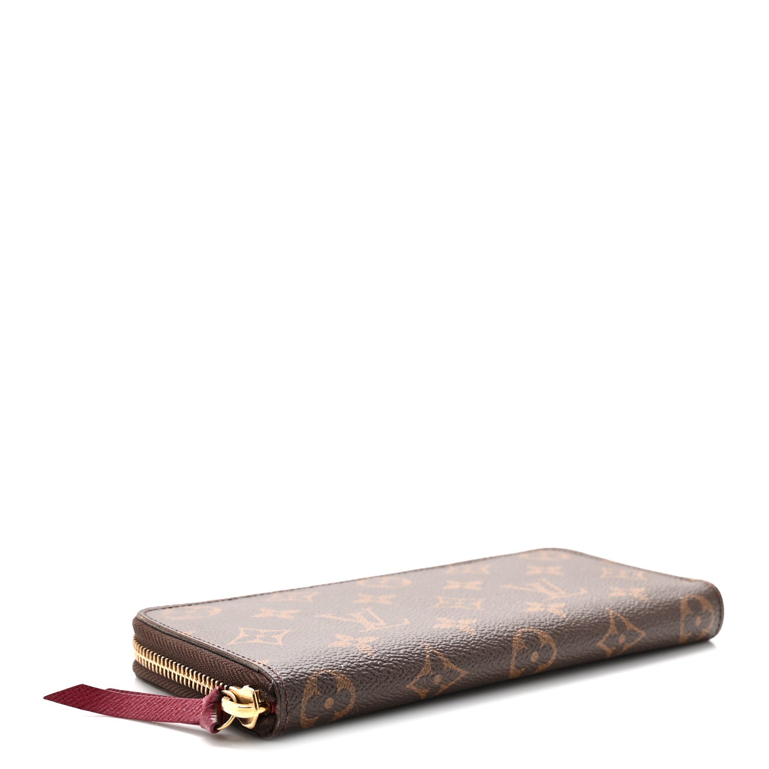 Monogram Clemence Wallet Fuchsia