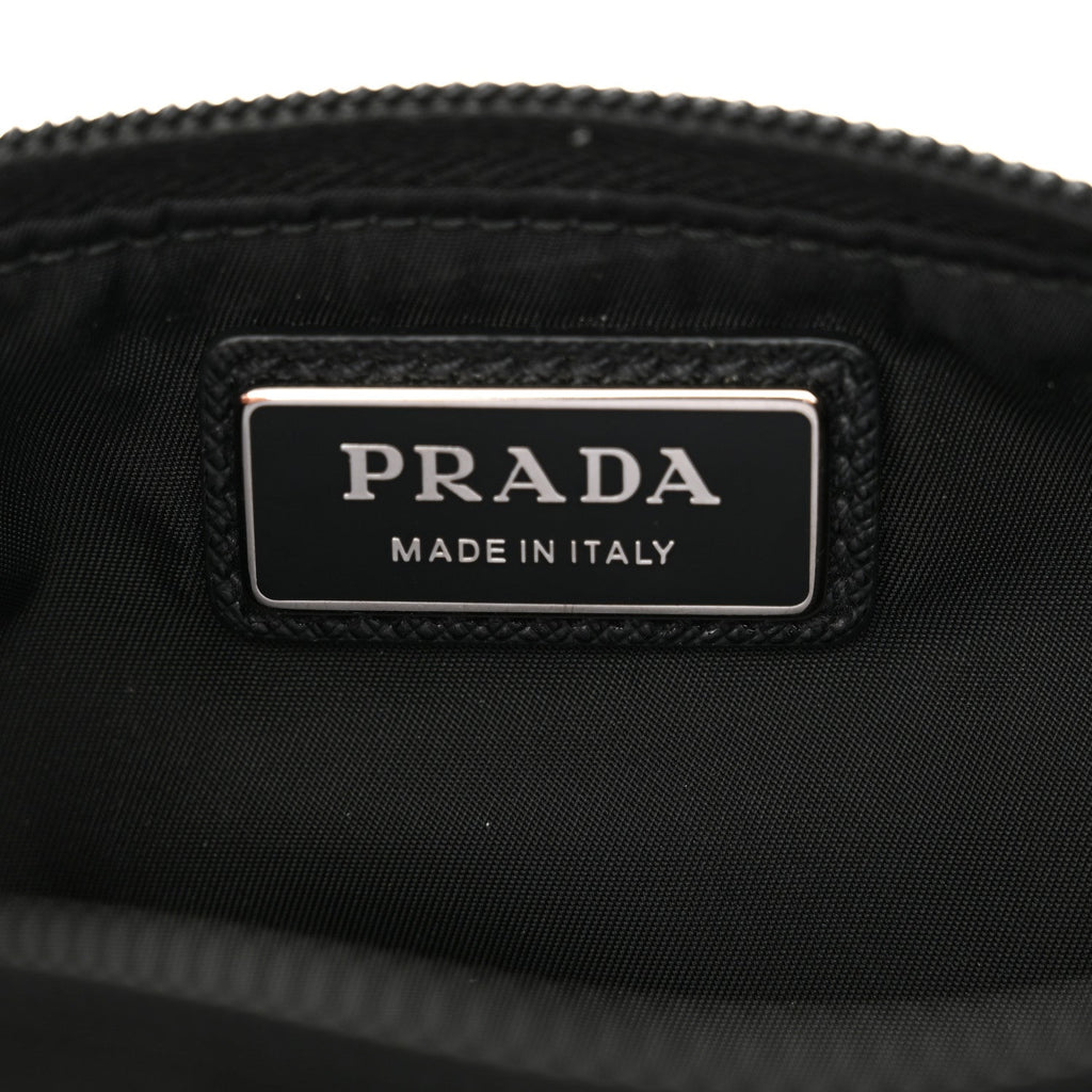 Re-Nylon Saffiano Belt Bag Black
