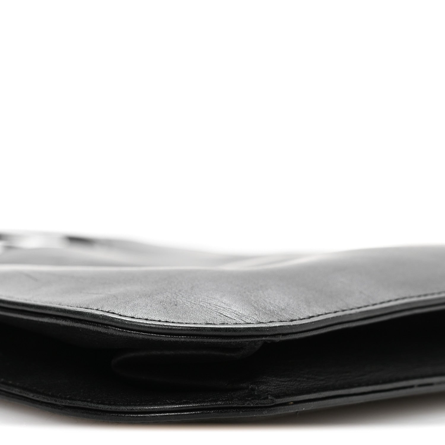 Calfskin Hobo Bag Black