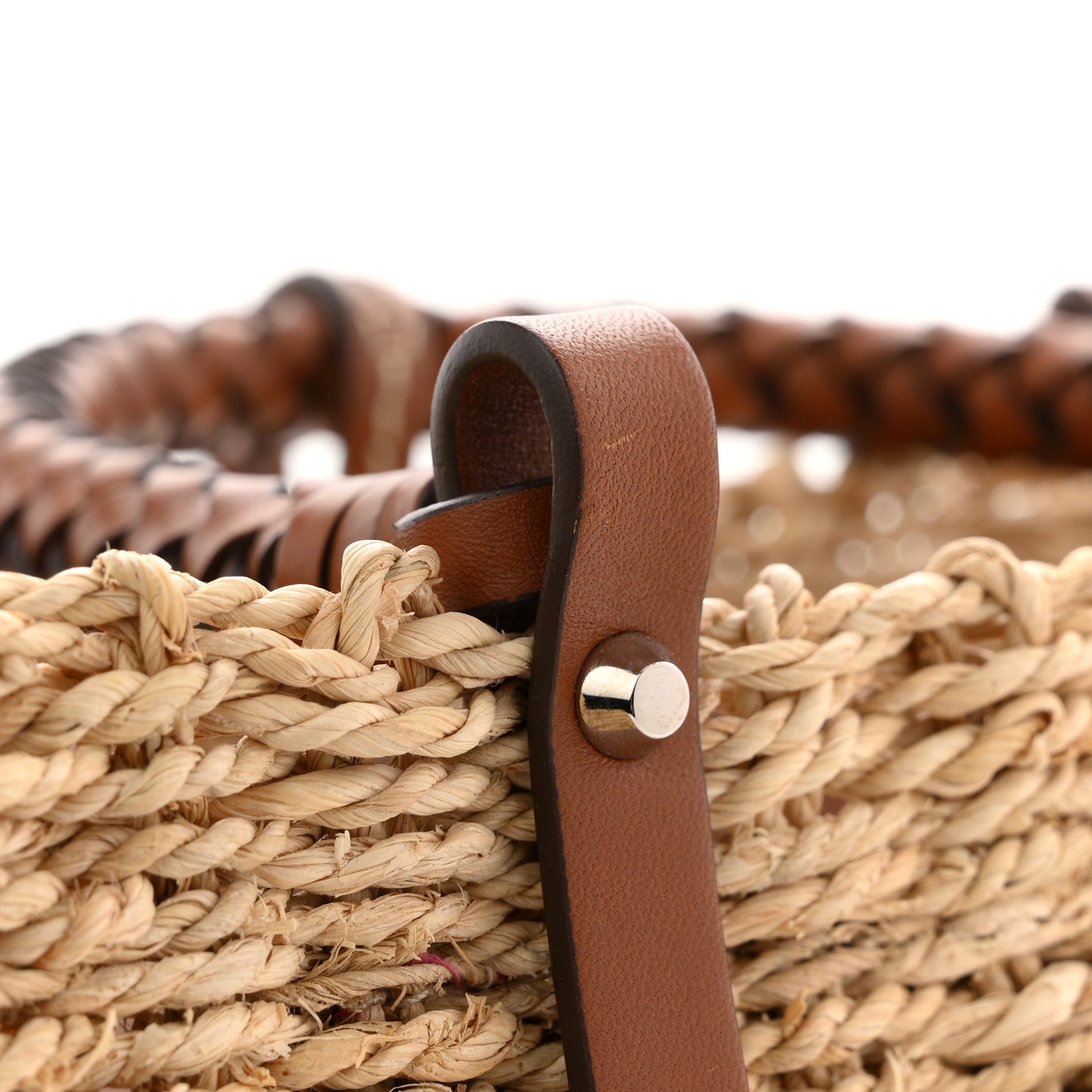 Mais Vitello Tote Naturale Cognac