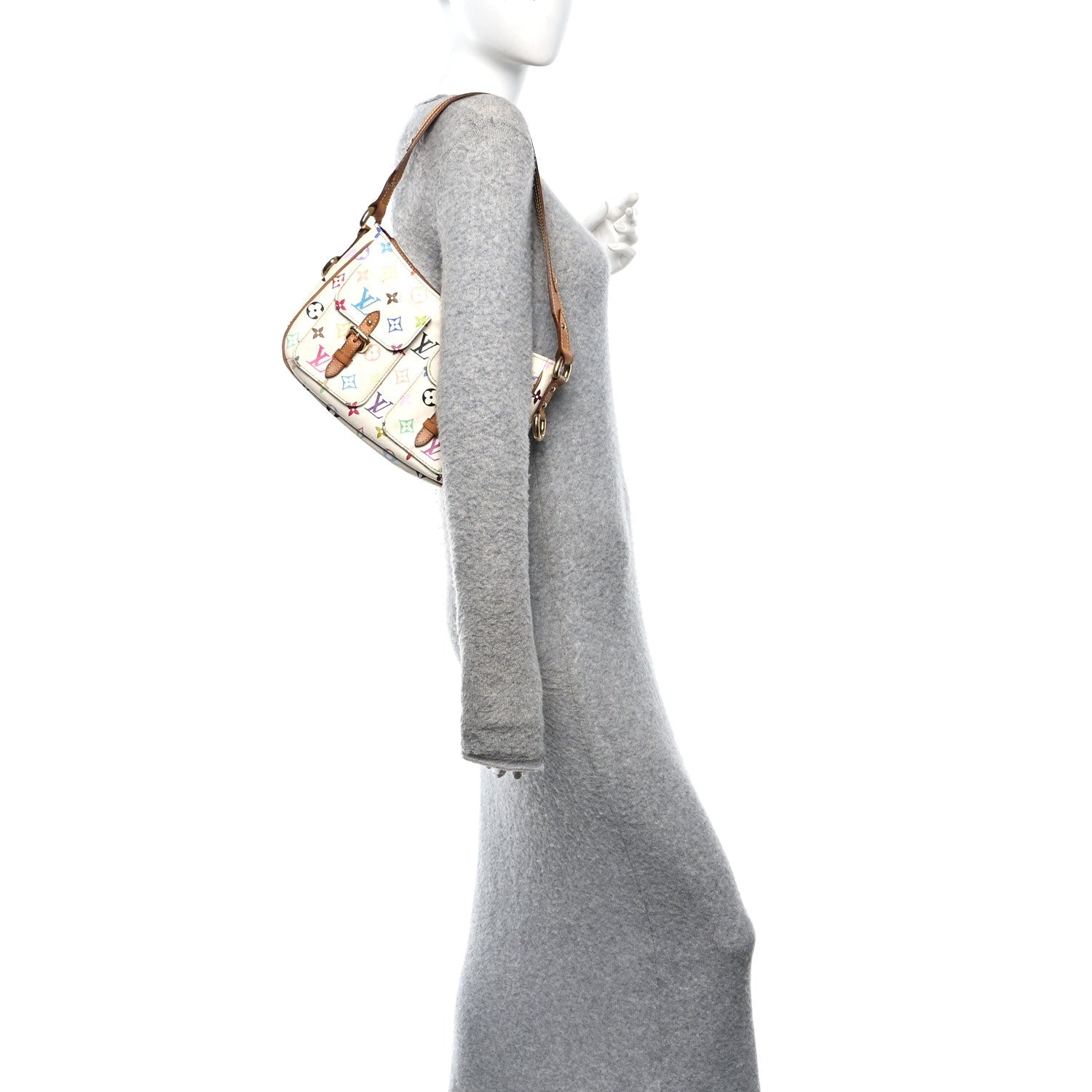 Monogram Multicolor Lodge PM White