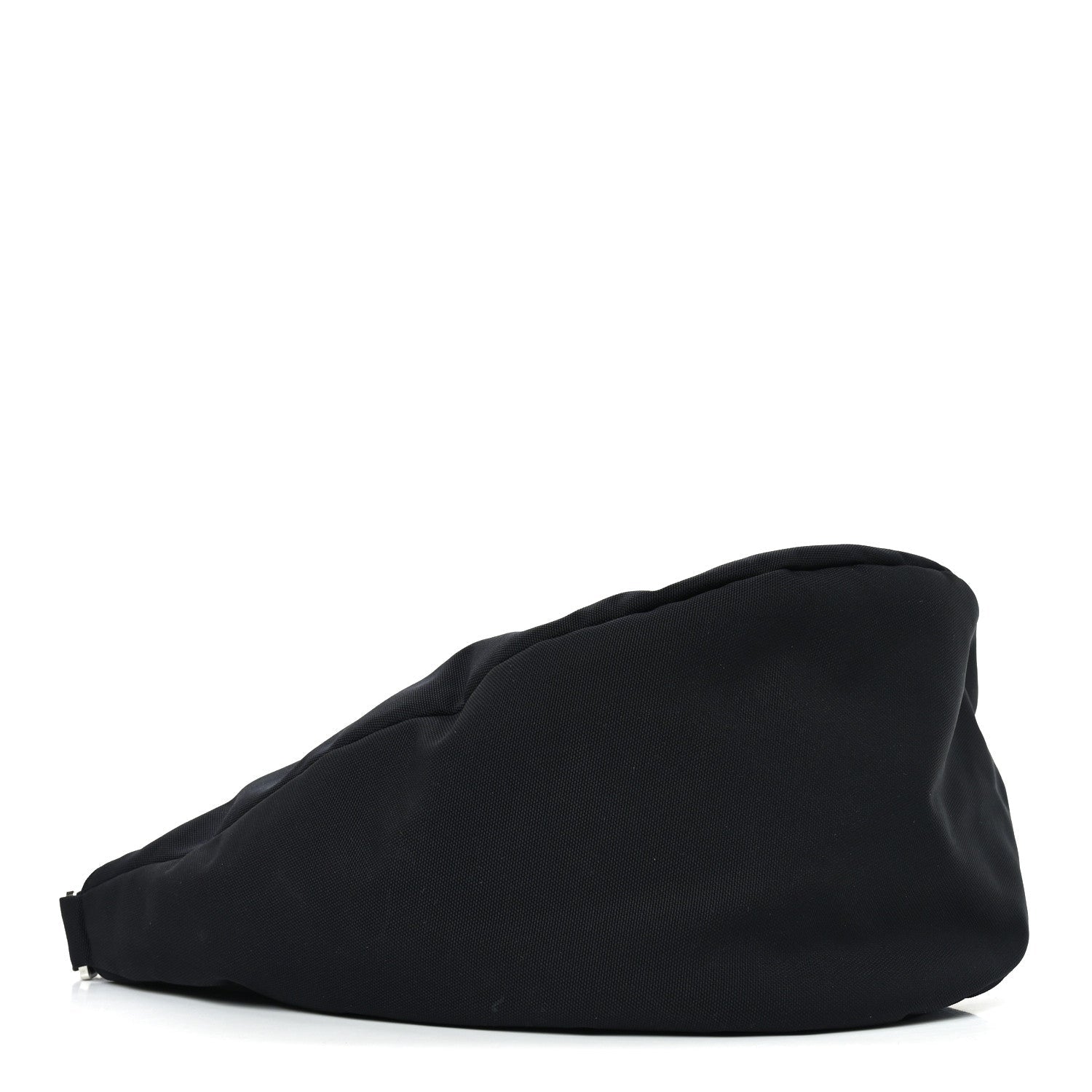 Nylon Slouchy Banana Two Bag Black