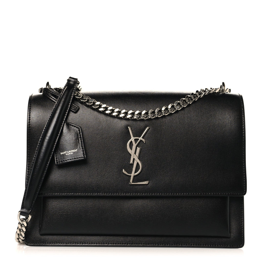 Calfskin Large Monogram Sunset Black