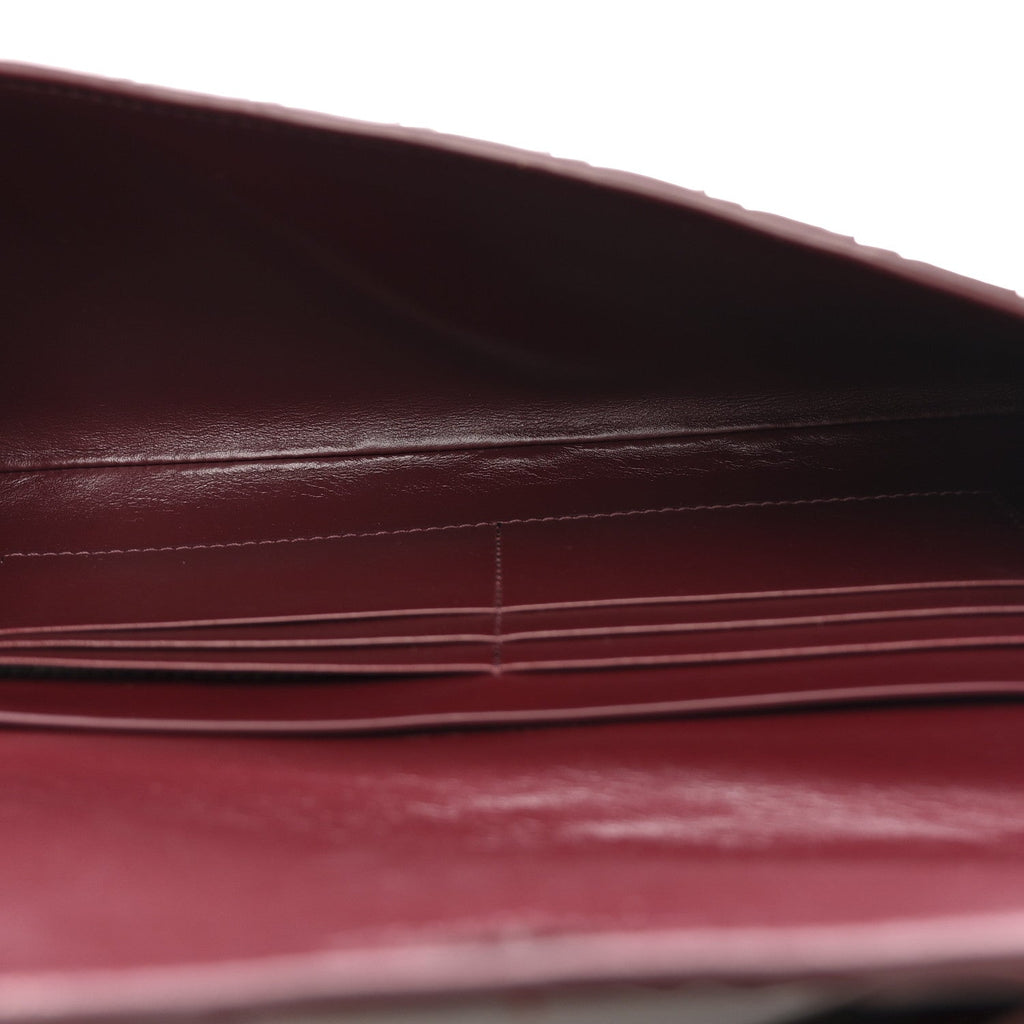 Nappa Intrecciato Long Andiamo Top Handle Clutch Barolo