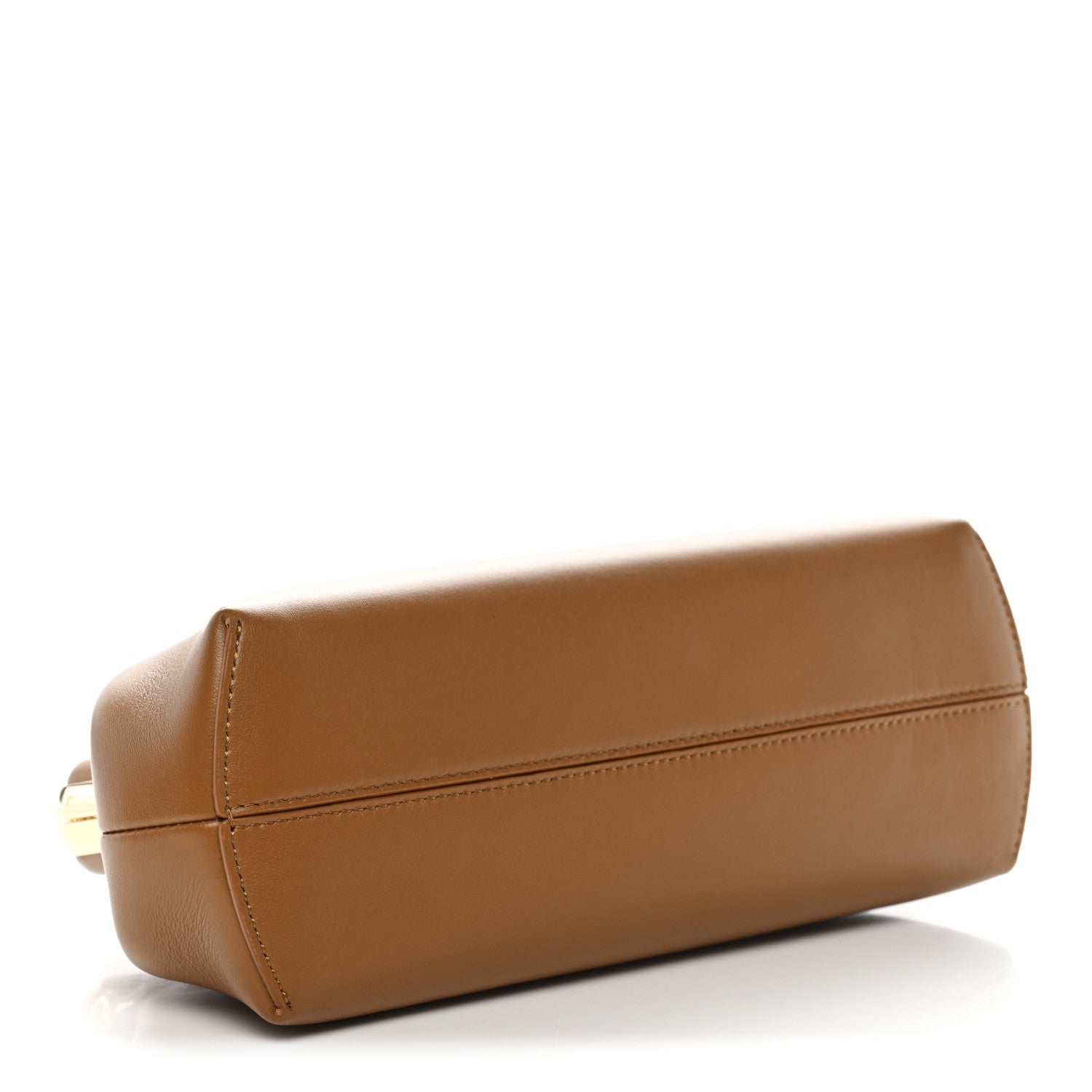 Shiny Nappa Small Fendi First Caramello