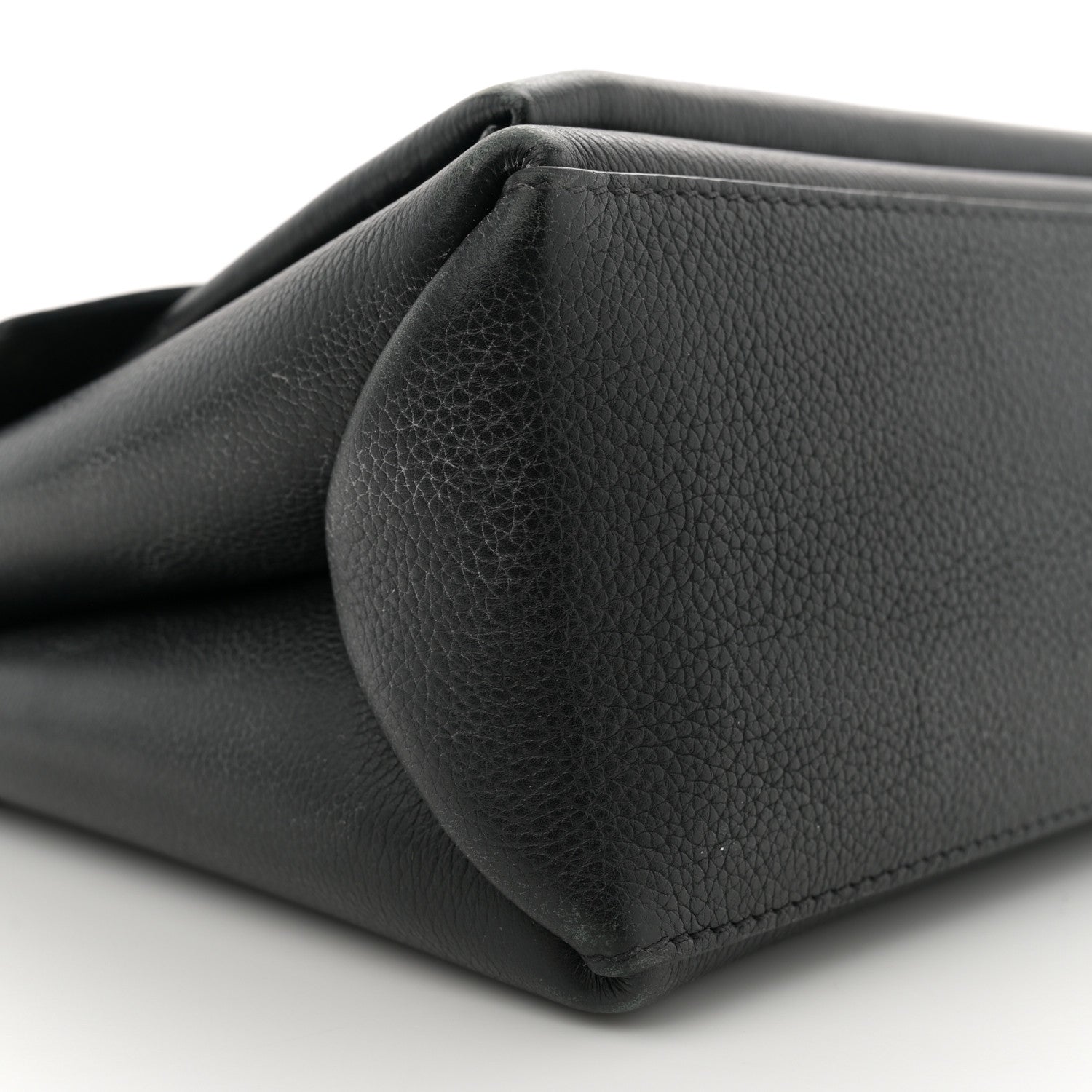 Soft Calfskin My Lockme Top Handle Black
