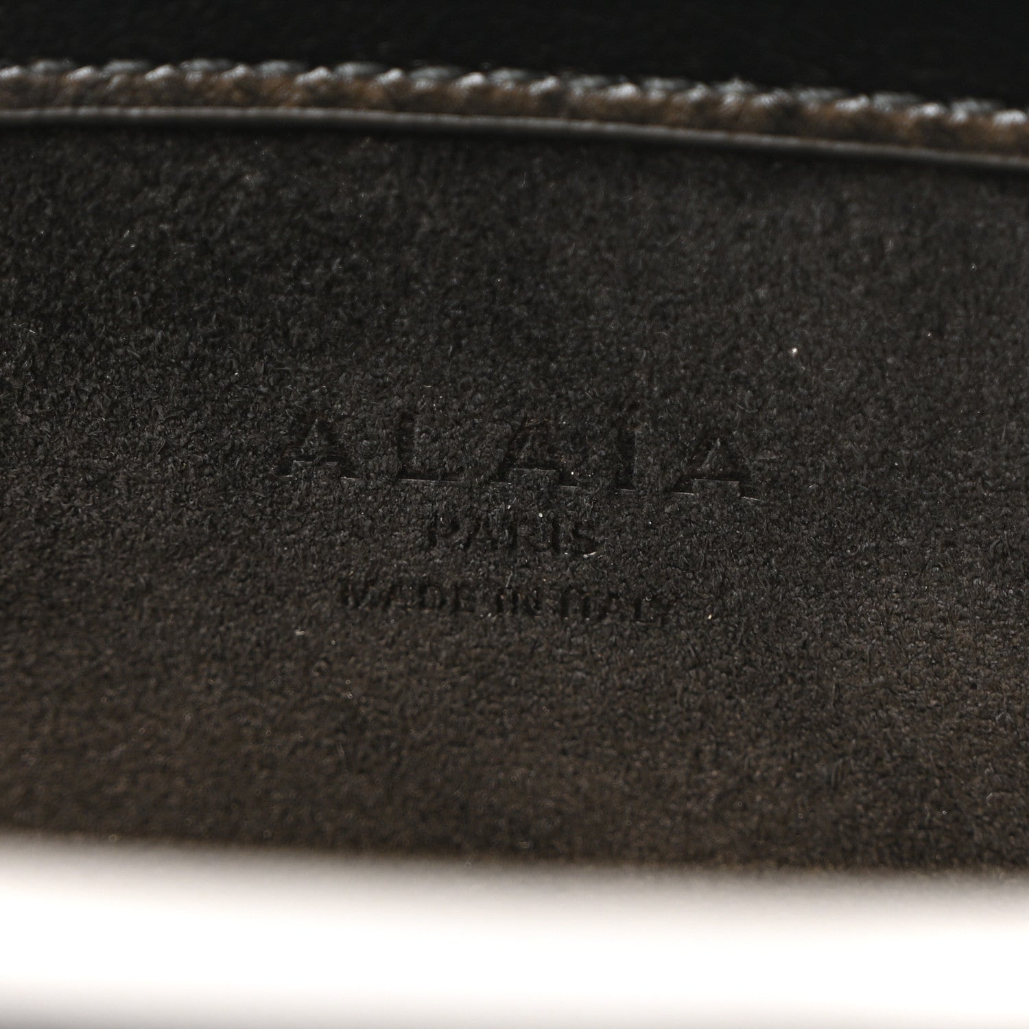 Calfskin Small Le  East West Bag Black
