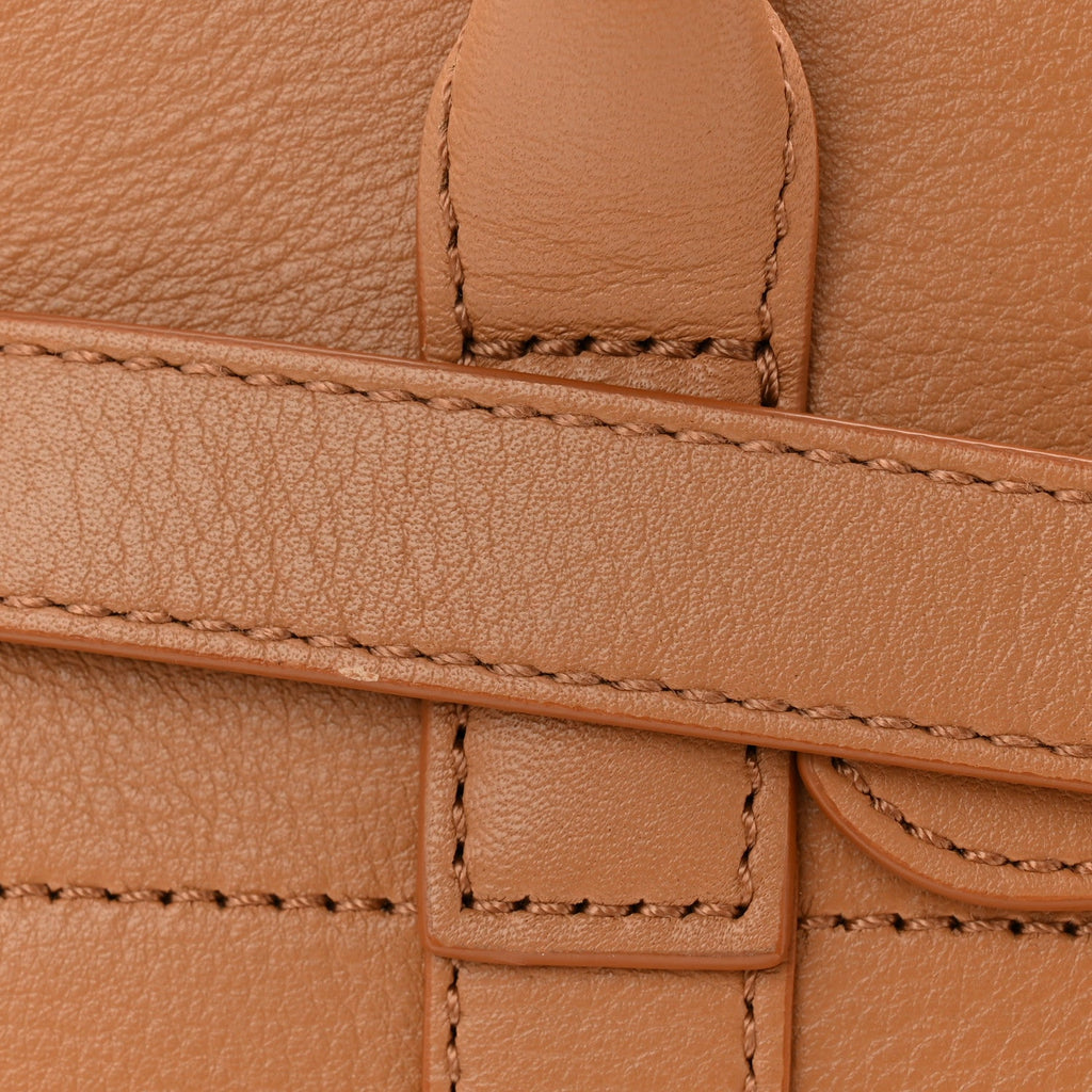 Small Classic Grain Mini Zipped Bayswater Sable