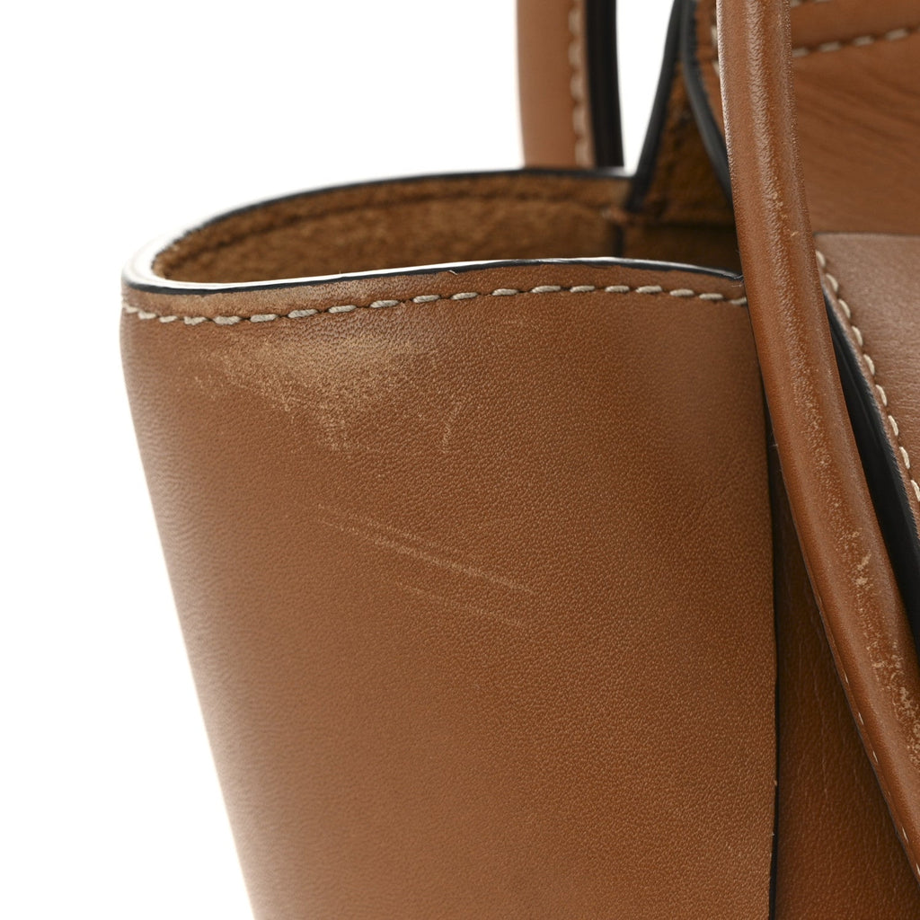 French Calfskin Maxi Intrecciato Small Arco Wood