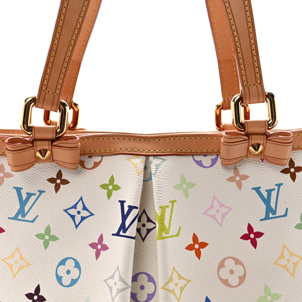 Monogram Multicolor Sharleen MM White