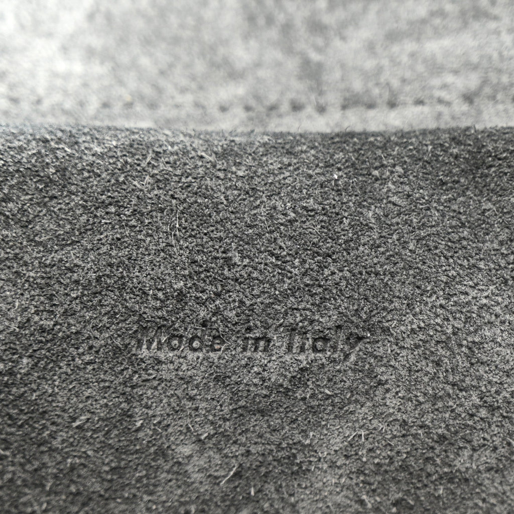 Grained Calfskin Mini Belt Bag Grey