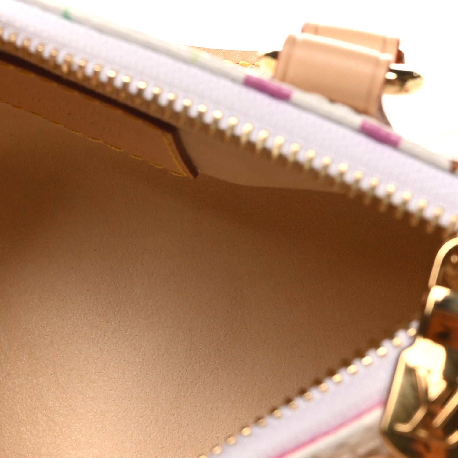 LV X TM Monogram Multicolor Nano Speedy White
