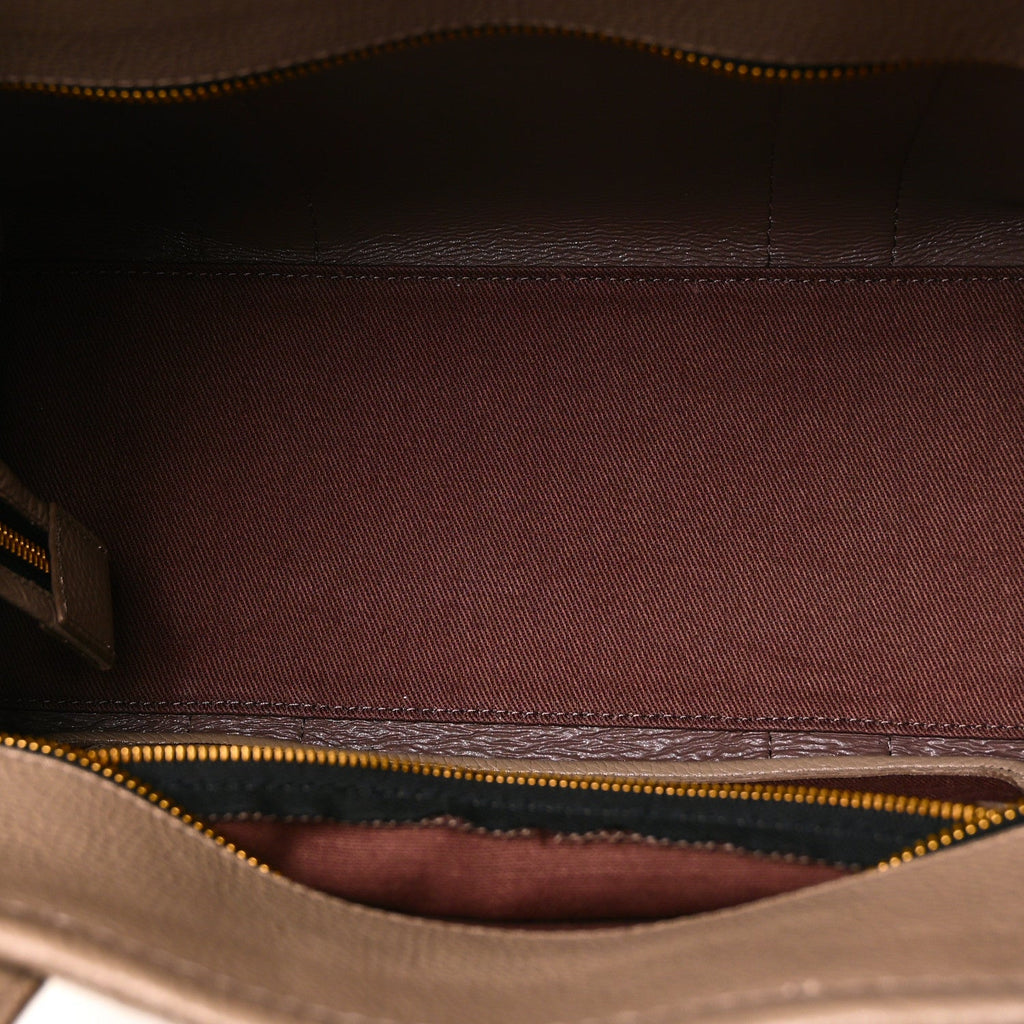 Grained Calfskin Medium The Tote Bag Cement