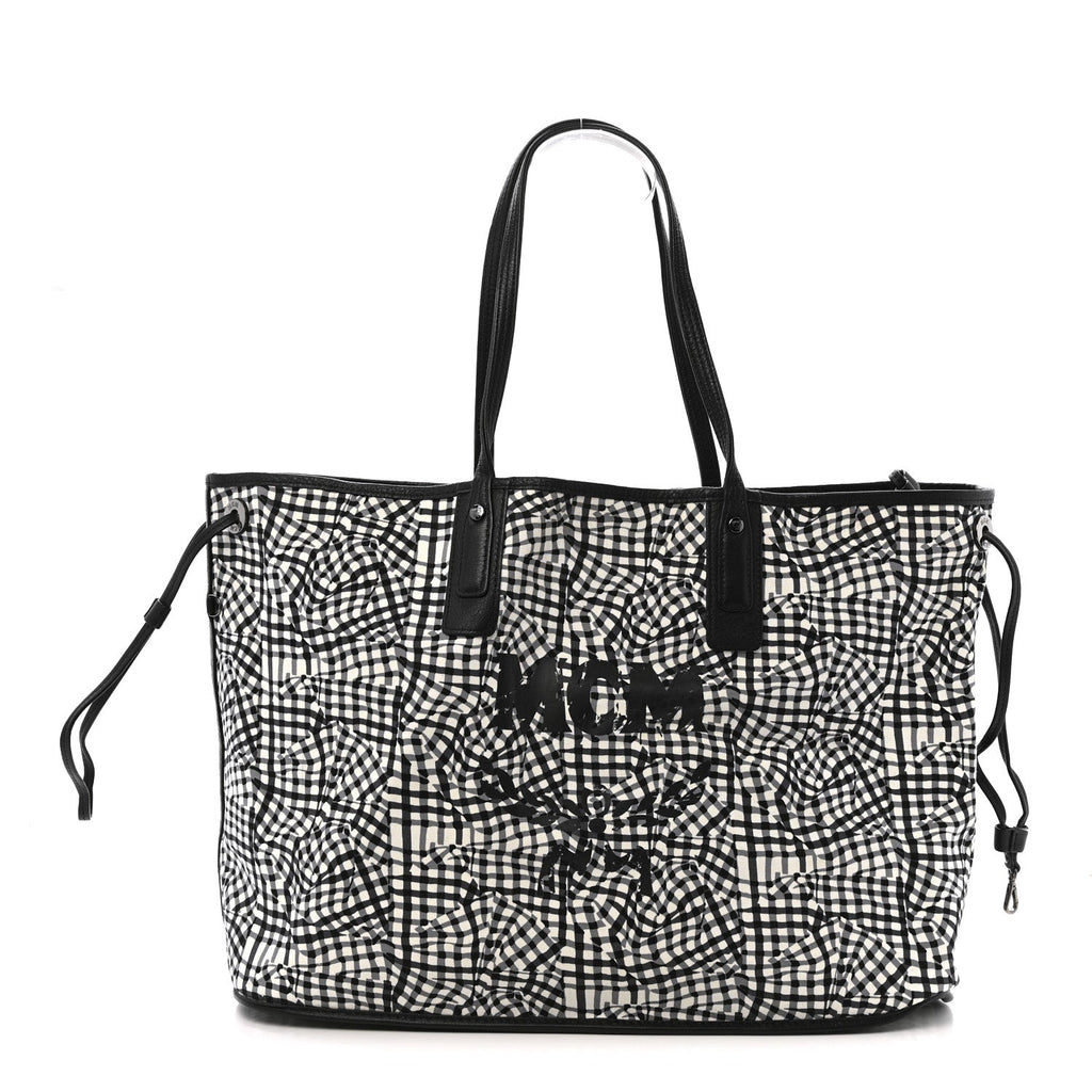 Visetos Large Liz Reversible Shopper Tote Black