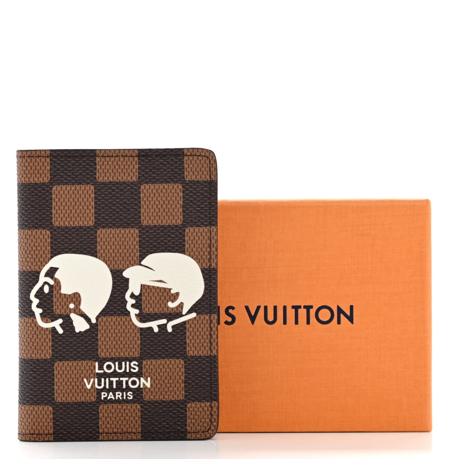 X NIGO Damier Phriendship Pocket Organizer