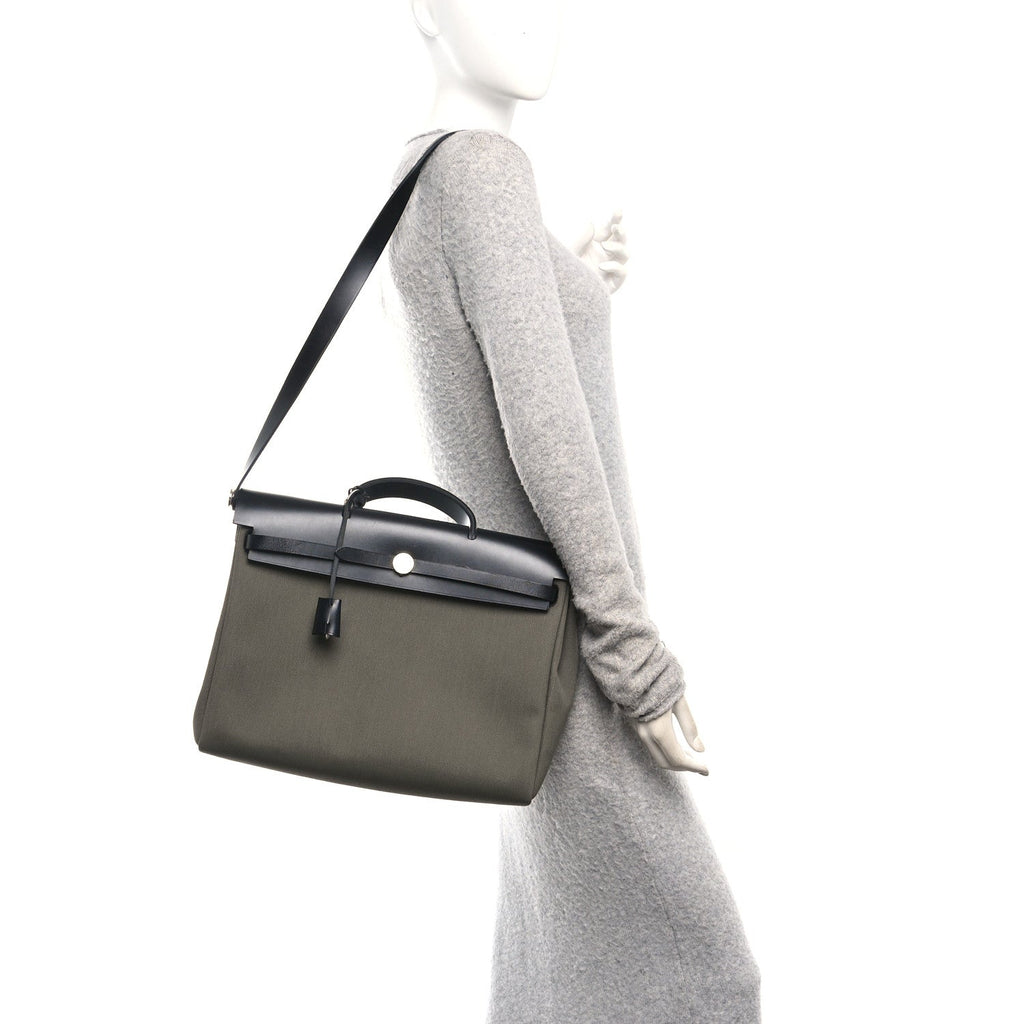 Military Toile Vache Hunter Herbag 39 Kaki Black