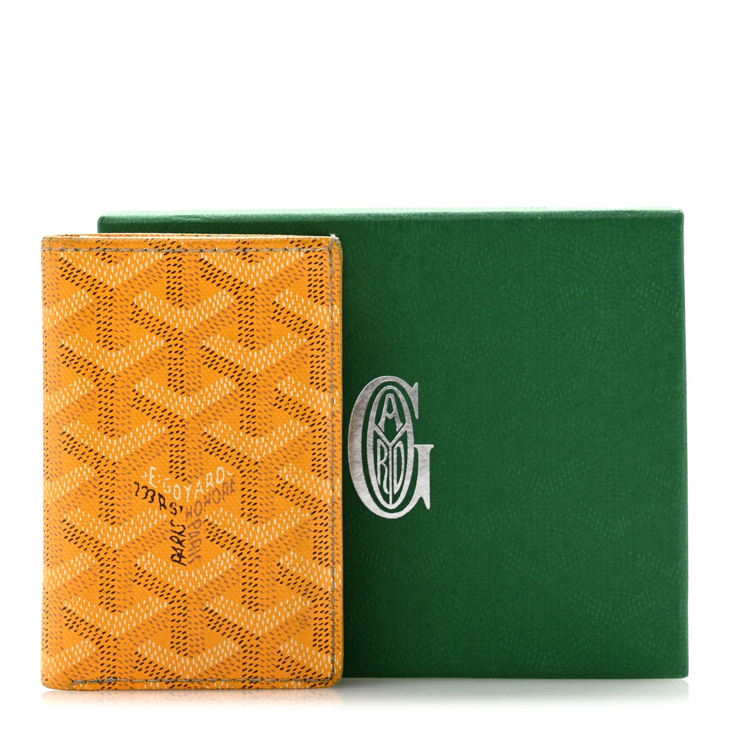 Goyardine Saint Pierre  Holder Yellow
