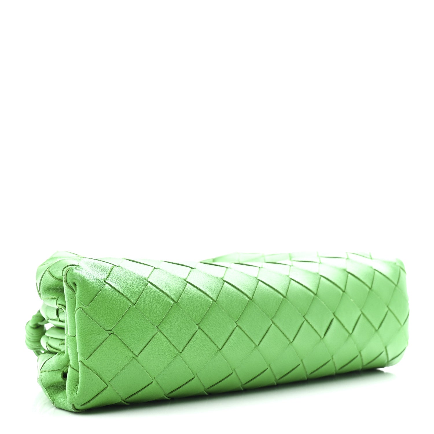 Nappa Intrecciato The Mini Pouch Clutch Parakeet