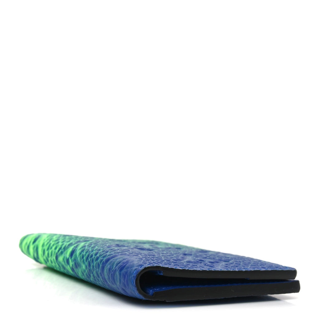 Taurillon Illusion Pocket Organizer Bleu Vert