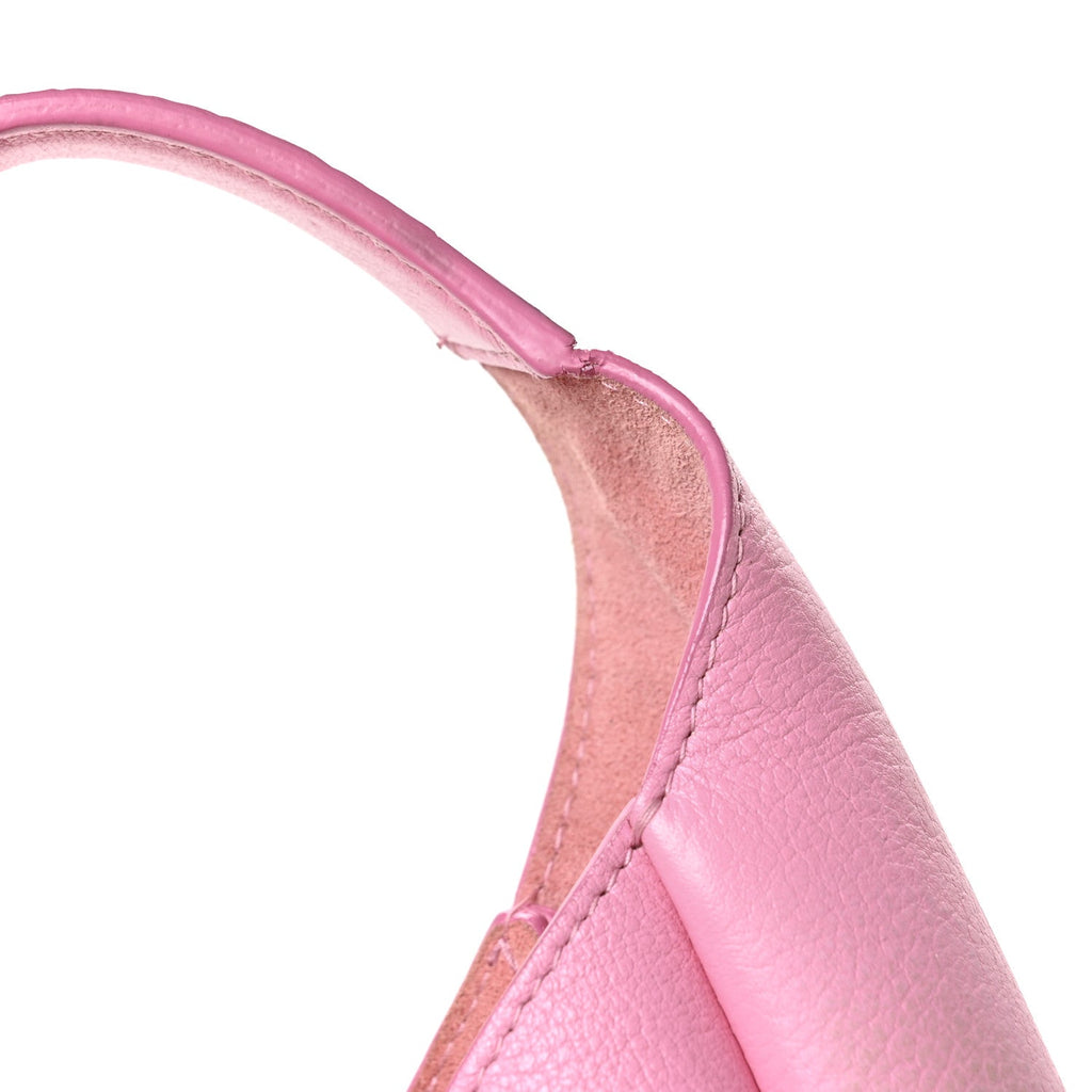 Grained Calfskin Mini G-Lock Hobo Pink