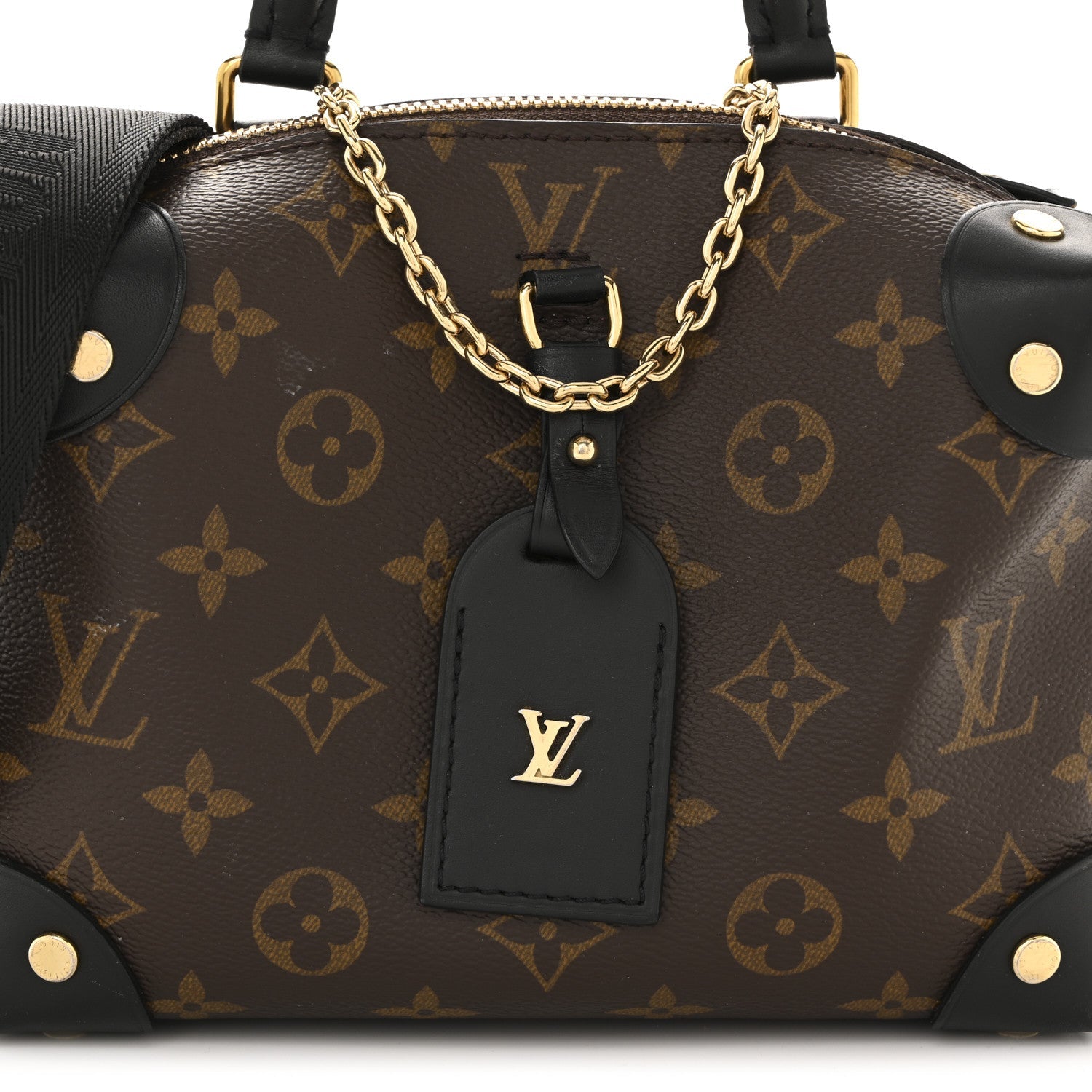Monogram Petite Malle Souple Black
