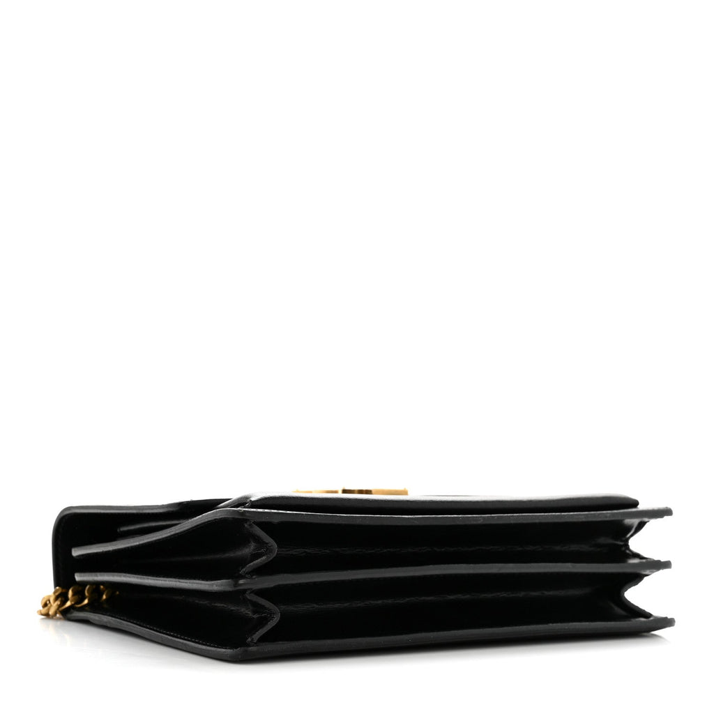 Calfskin Medium Monogram Sunset Black