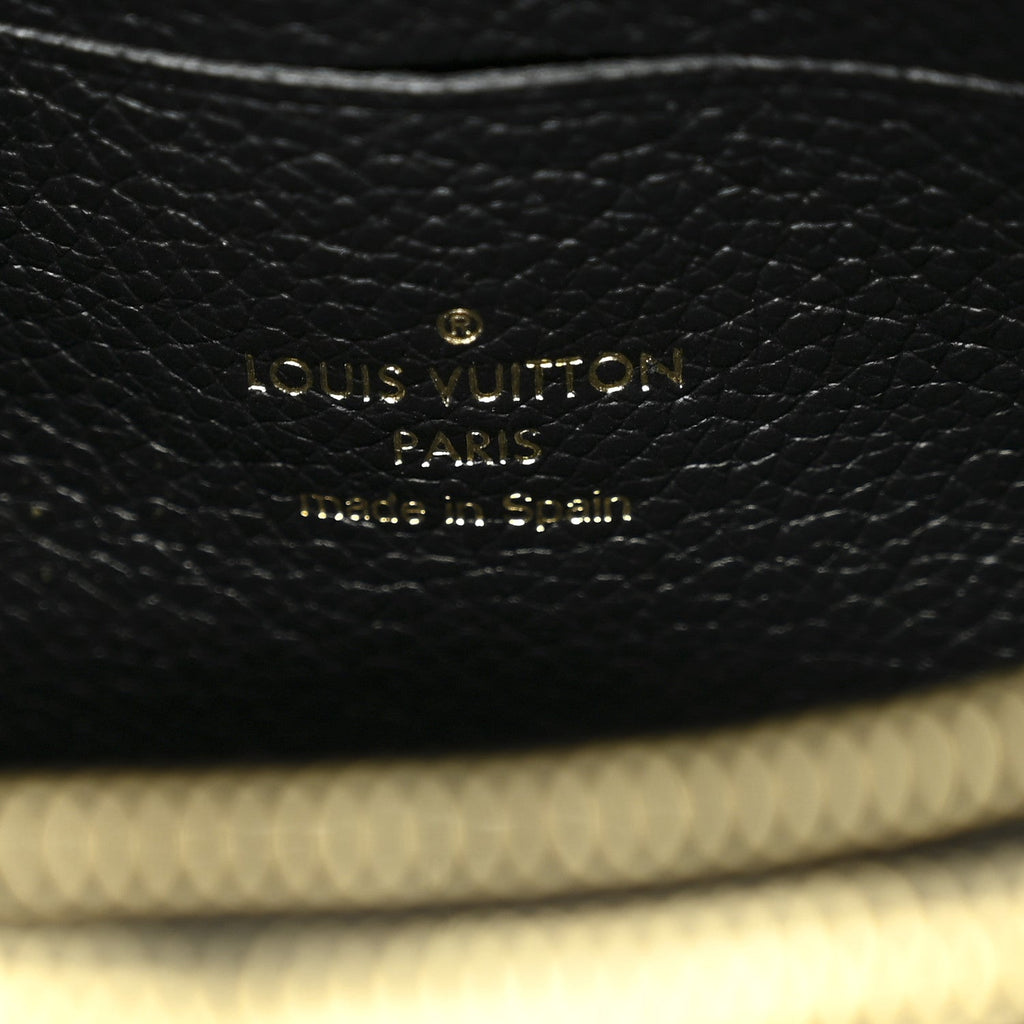 Empreinte Double Zip Pochette Black