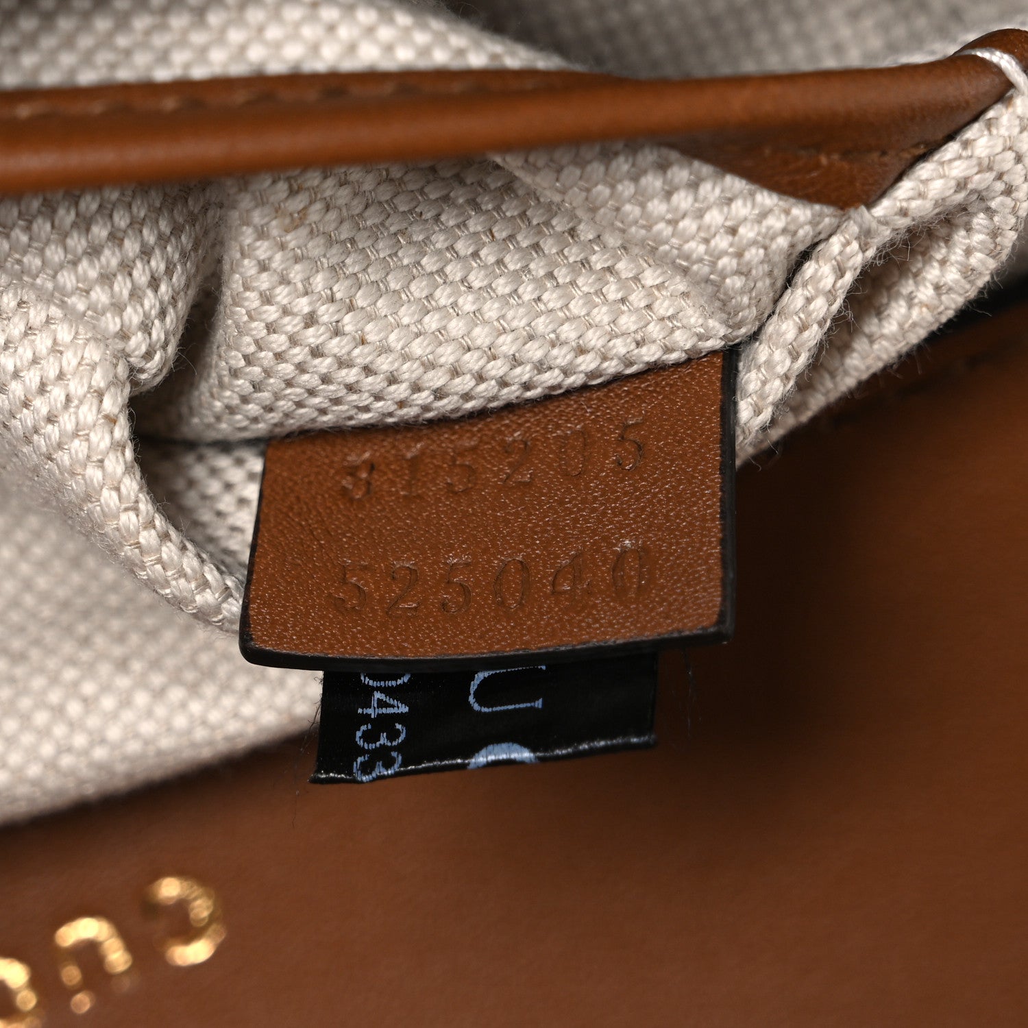 GG Supreme Monogram Horsebit 1955 Soft Small Shoulder Bag Beige Brown Sugar