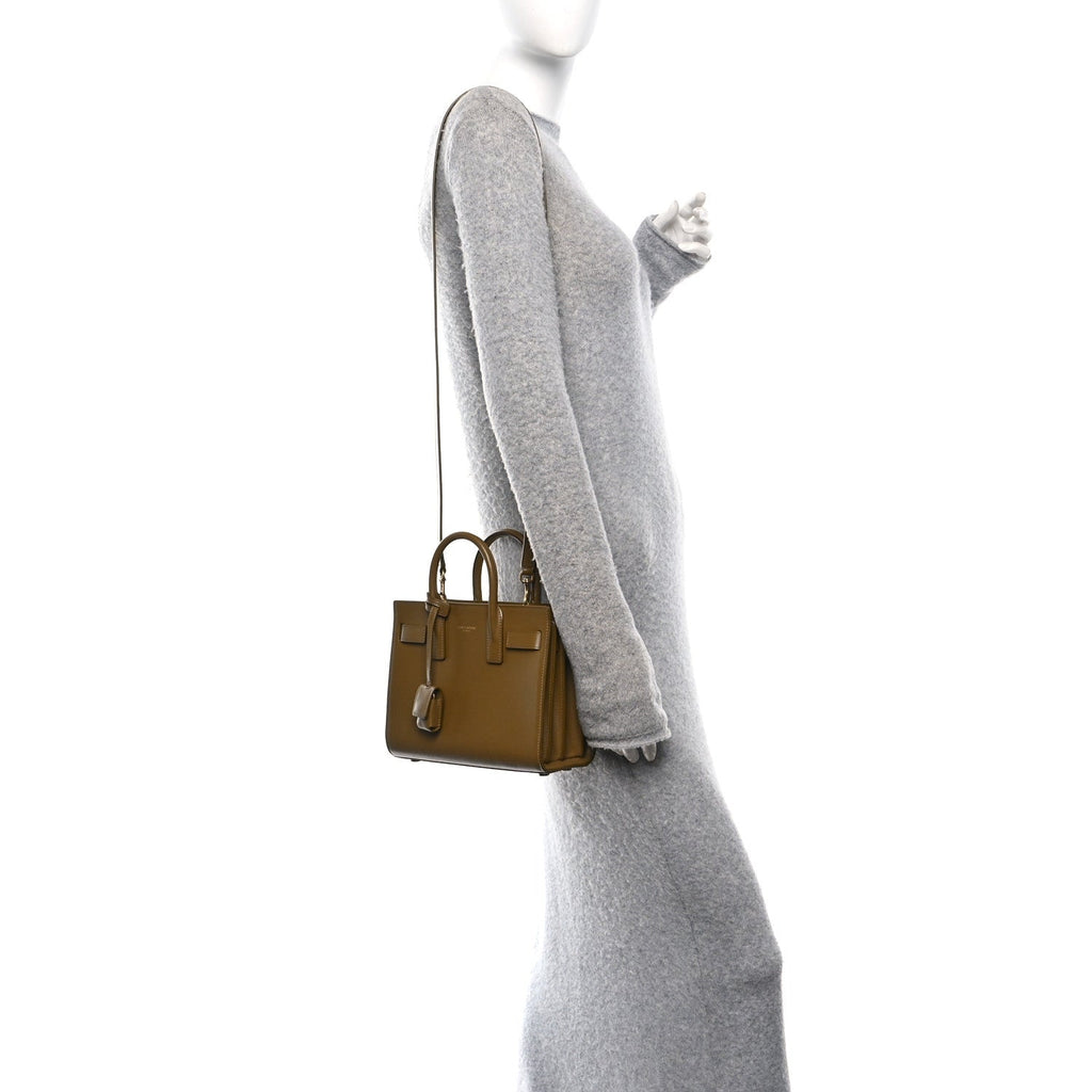 Calfskin Nano Supple Sac De Jour Green Ink