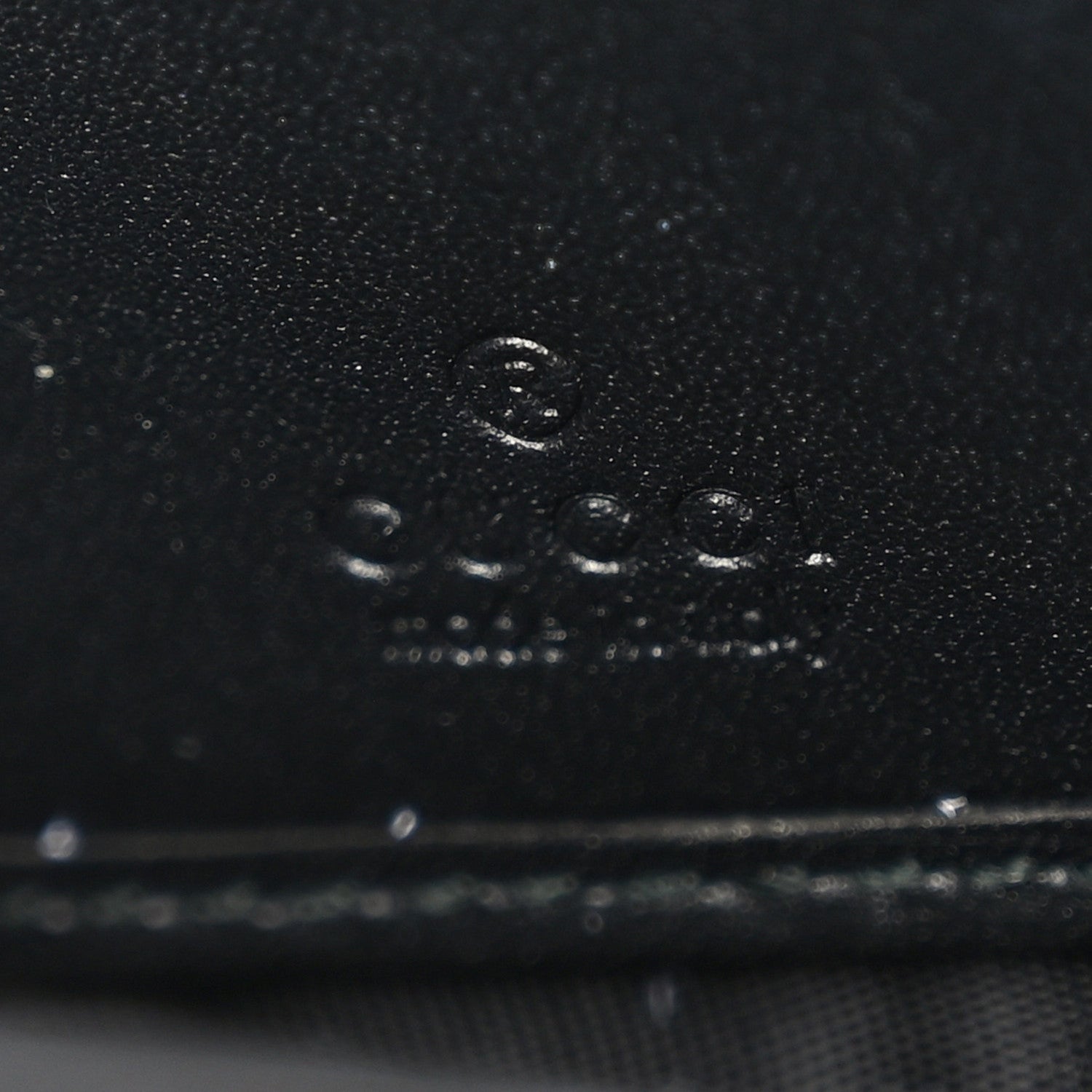 GG Supreme Monogram Bees Zip Around Wallet