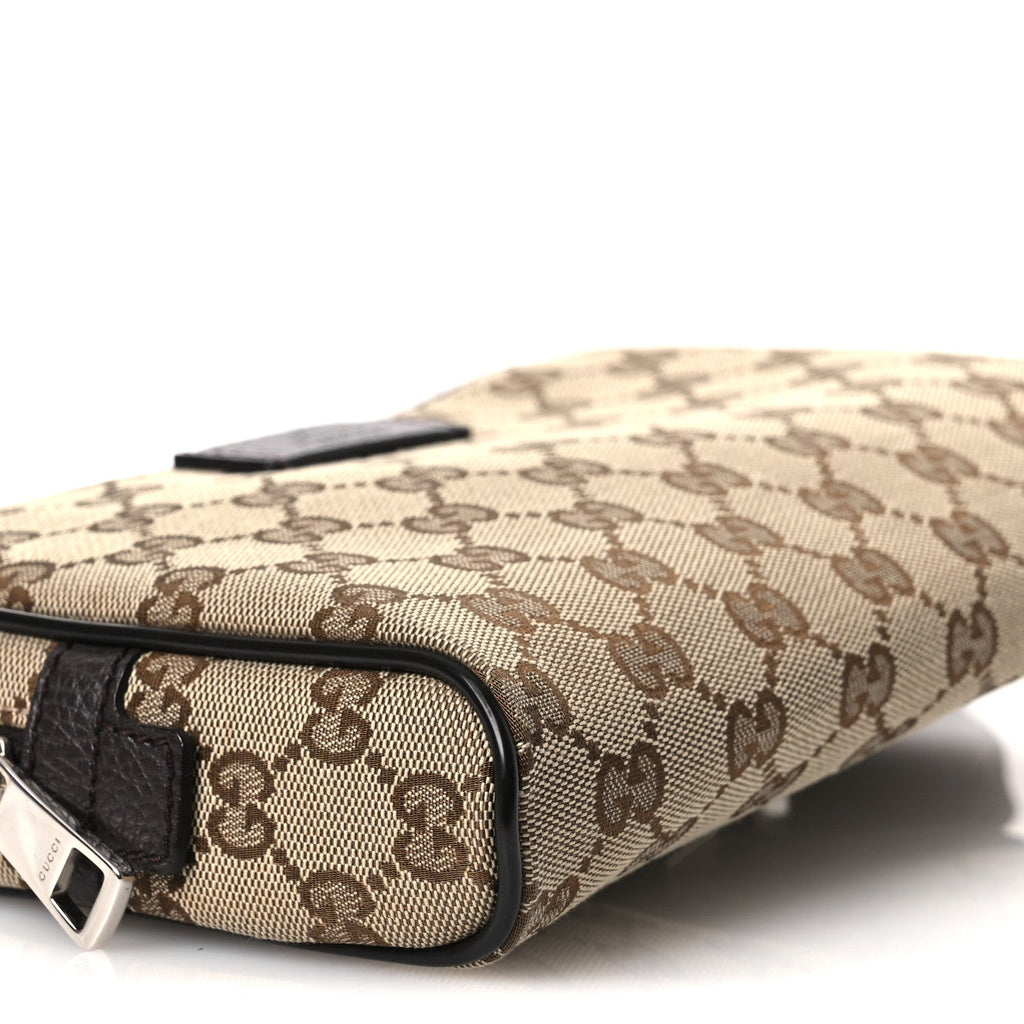 Monogram Belt Bag Dark Brown