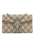 GG Supreme Monogram Super Mini Dionysus Shoulder Bag Taupe