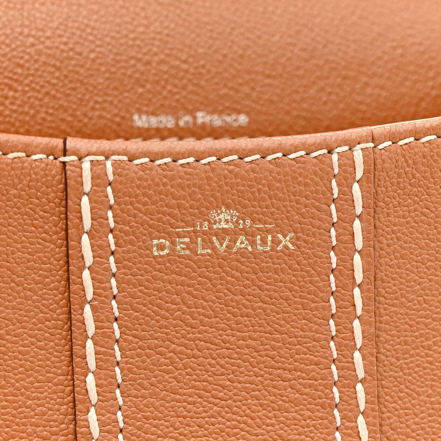 Grained Rodeo Calfskin Surpique Mini Brillant Satchel Vegetal Ivory