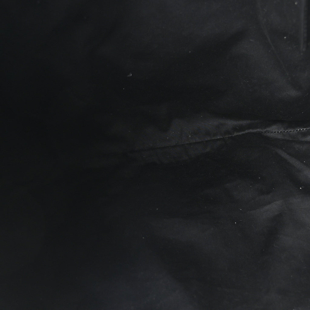 Lambskin Quilted Maxi Icare Shopping Tote Black