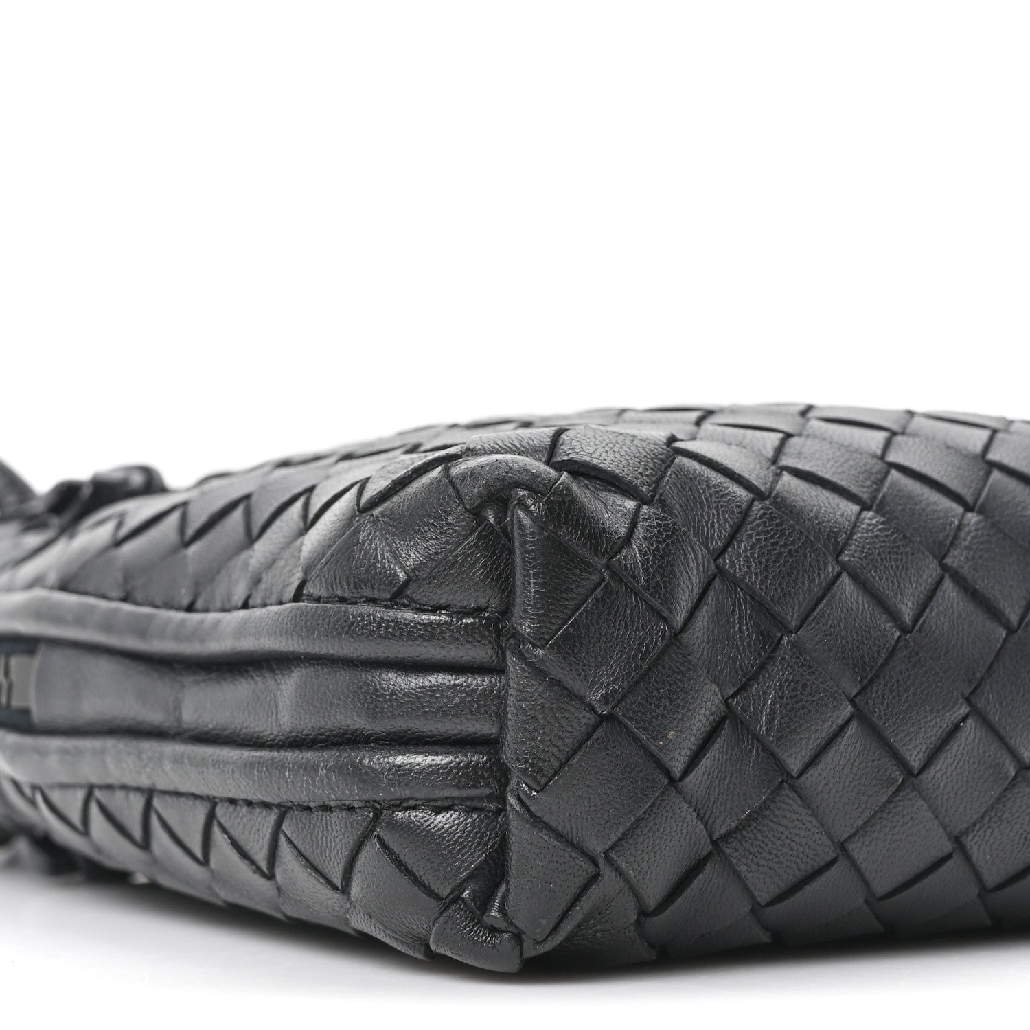 Nappa Intrecciato Nodini Bag Black