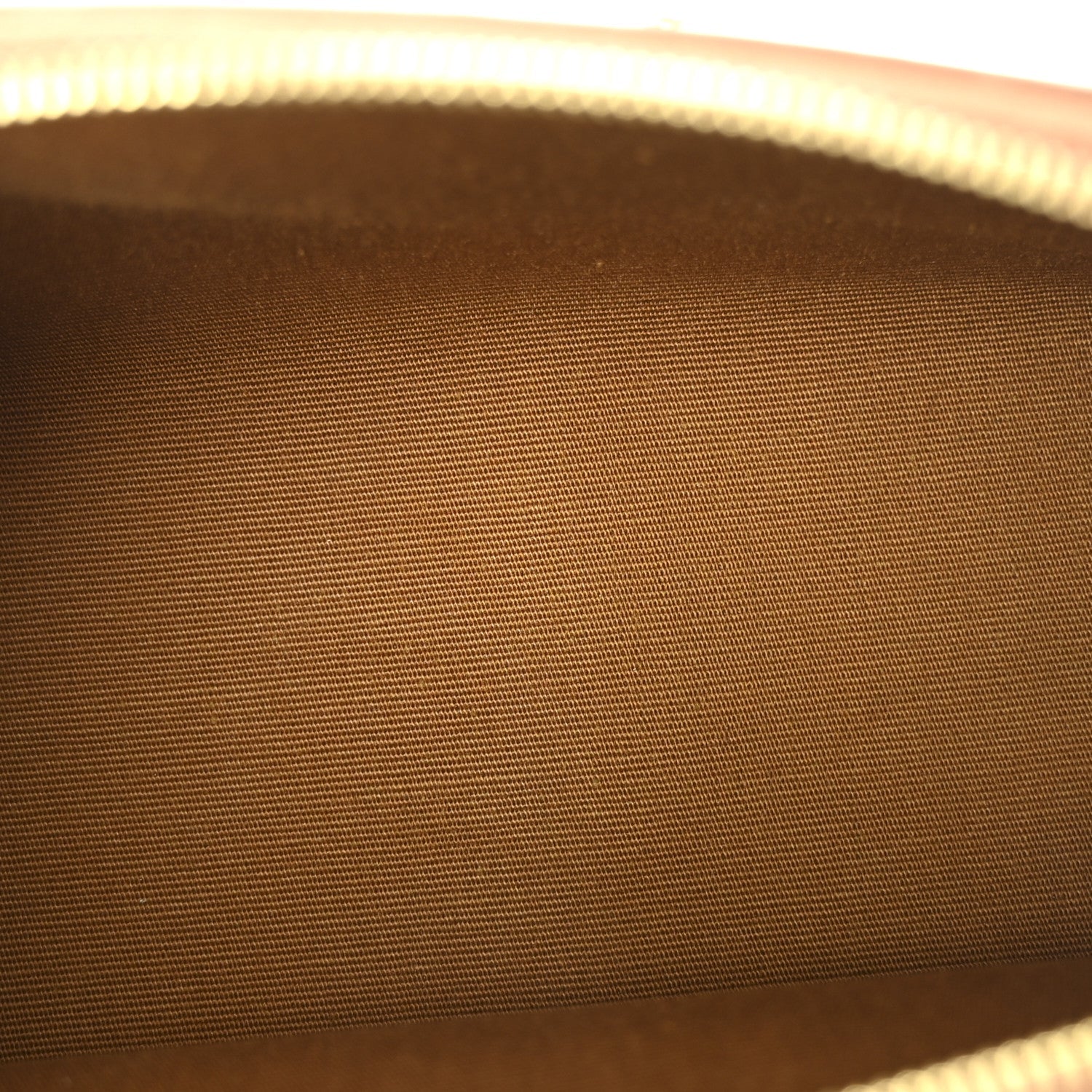 Triomphe Canvas Lambskin Clutch On Chain Tan