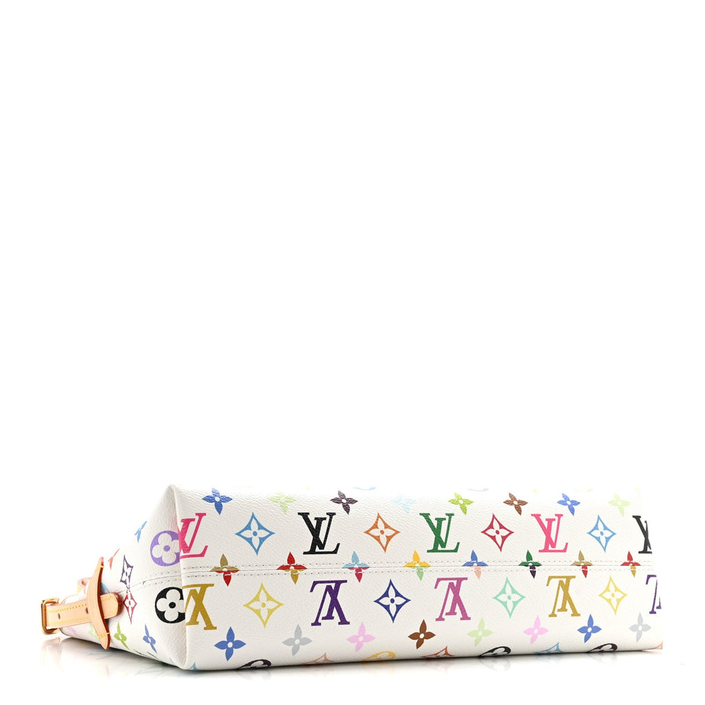 LV X TM Monogram Multicolor CarryAll East West White
