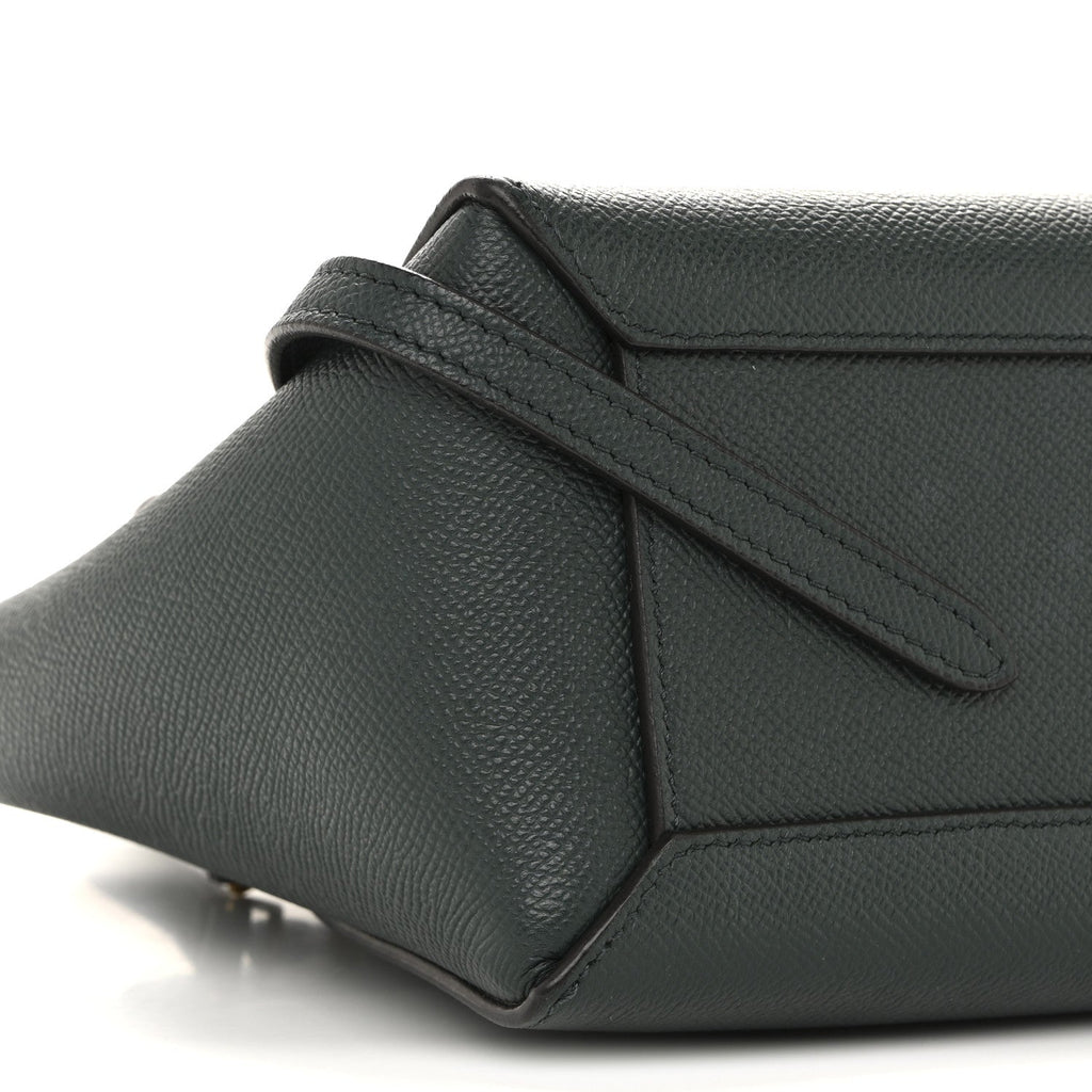 Grained Calfskin Nano Belt Bag Amazone