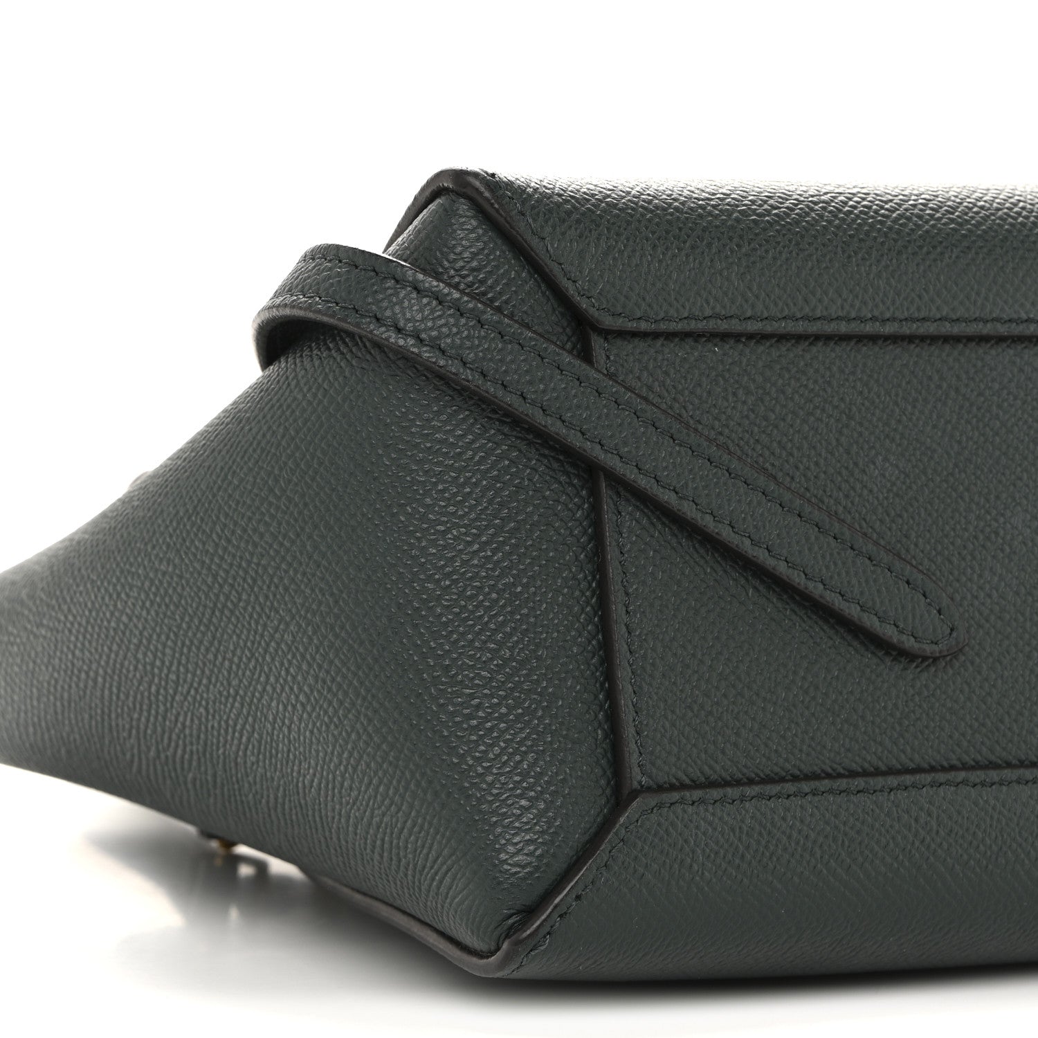 Grained Calfskin Nano Belt Bag Amazone