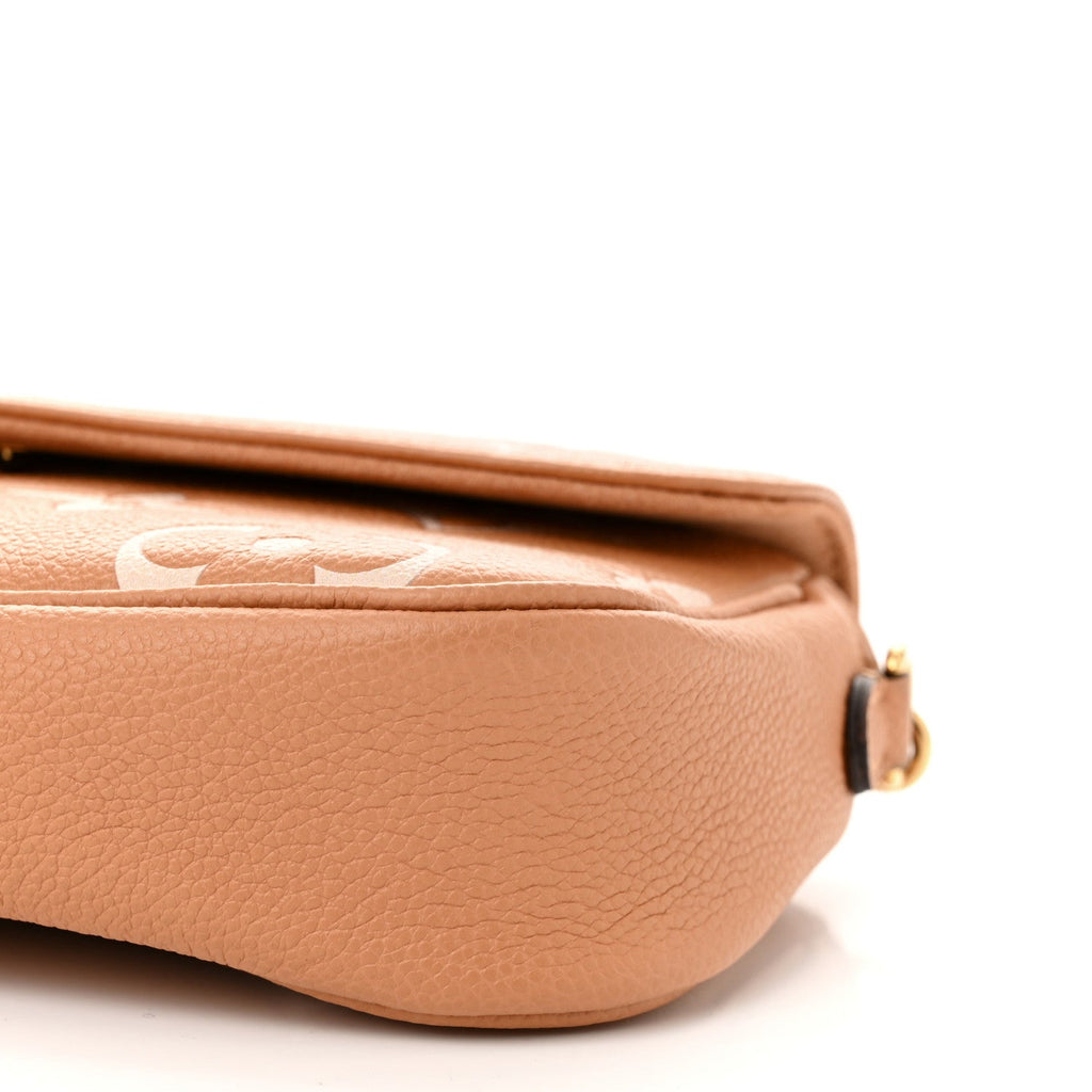Empreinte Monogram Giant Ivy Wallet On Chain Arizona Creme