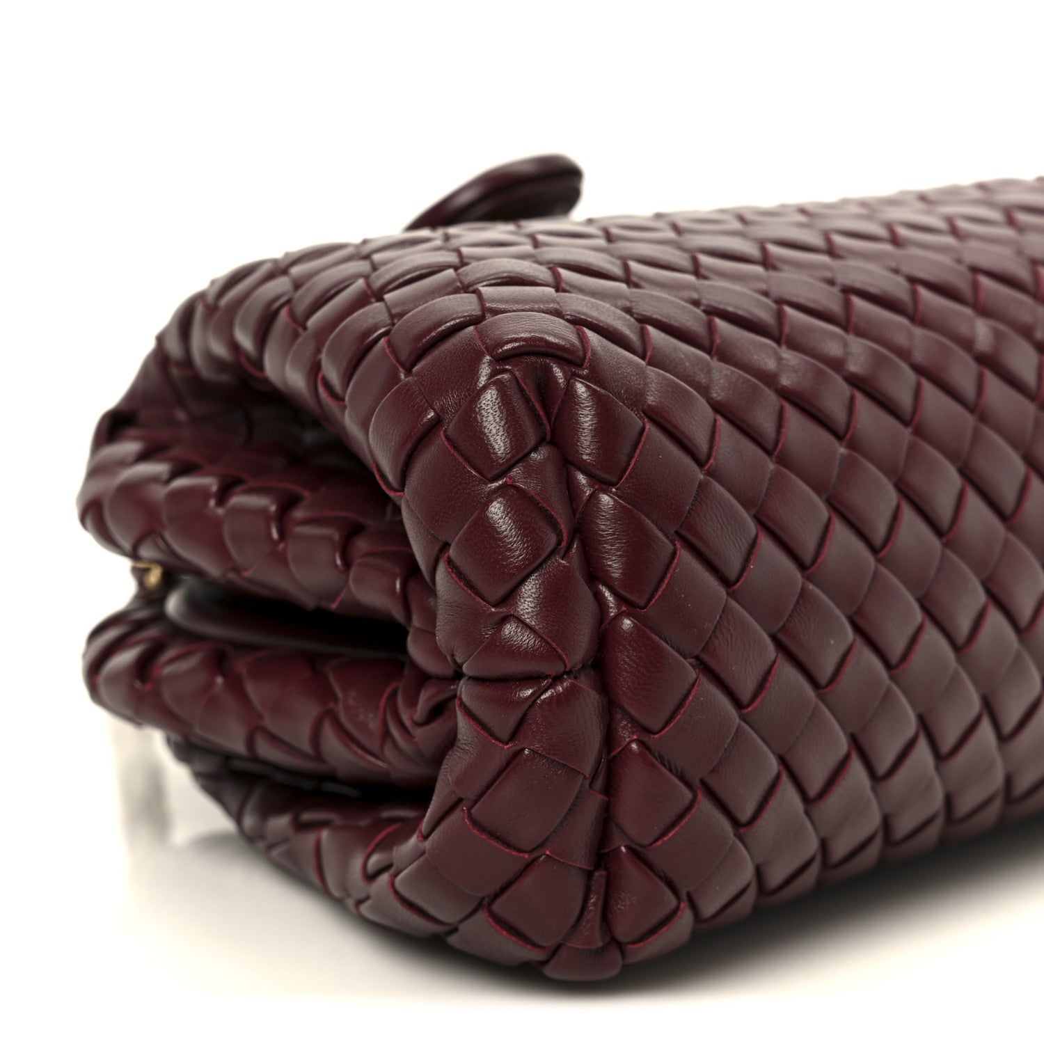 Nappa Intrecciato Teen The Lauren 1980 Clutch With Chain Barolo