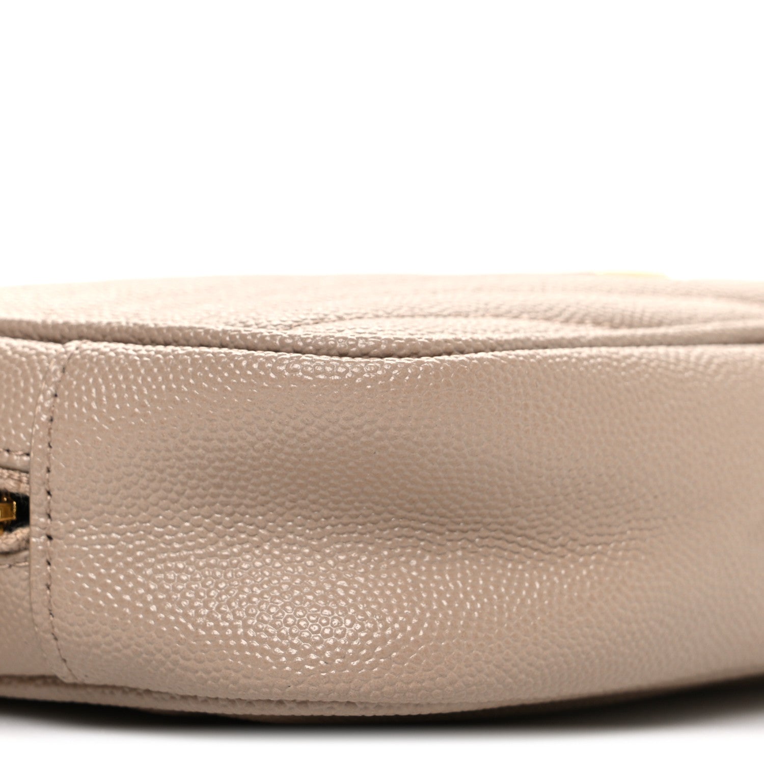 Grain De Poudre Matelasse Monogram Mini Lou Camera Bag Dark Beige