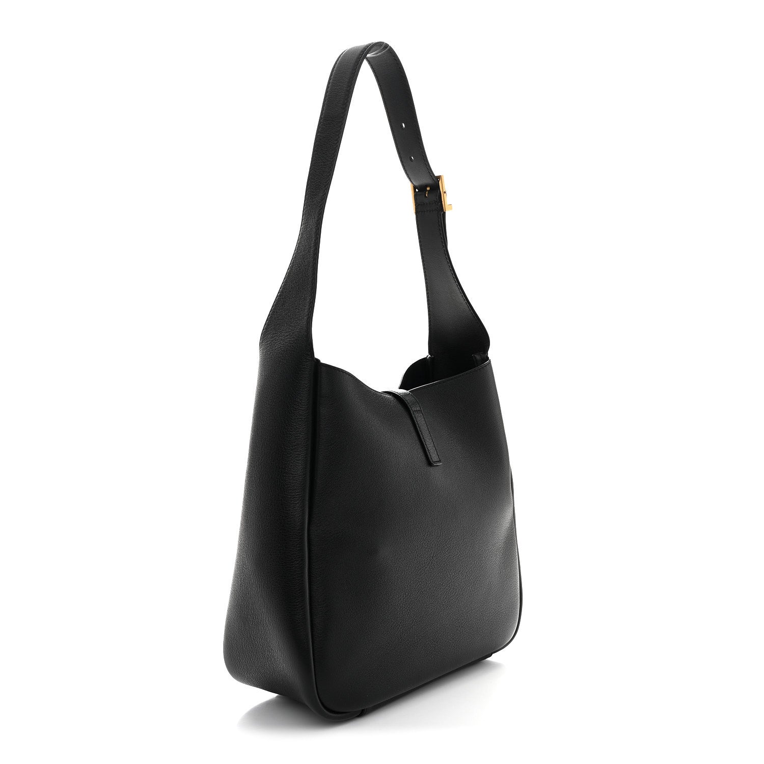 Smooth Calfskin Small Le 5 A 7 Soft Hobo Black