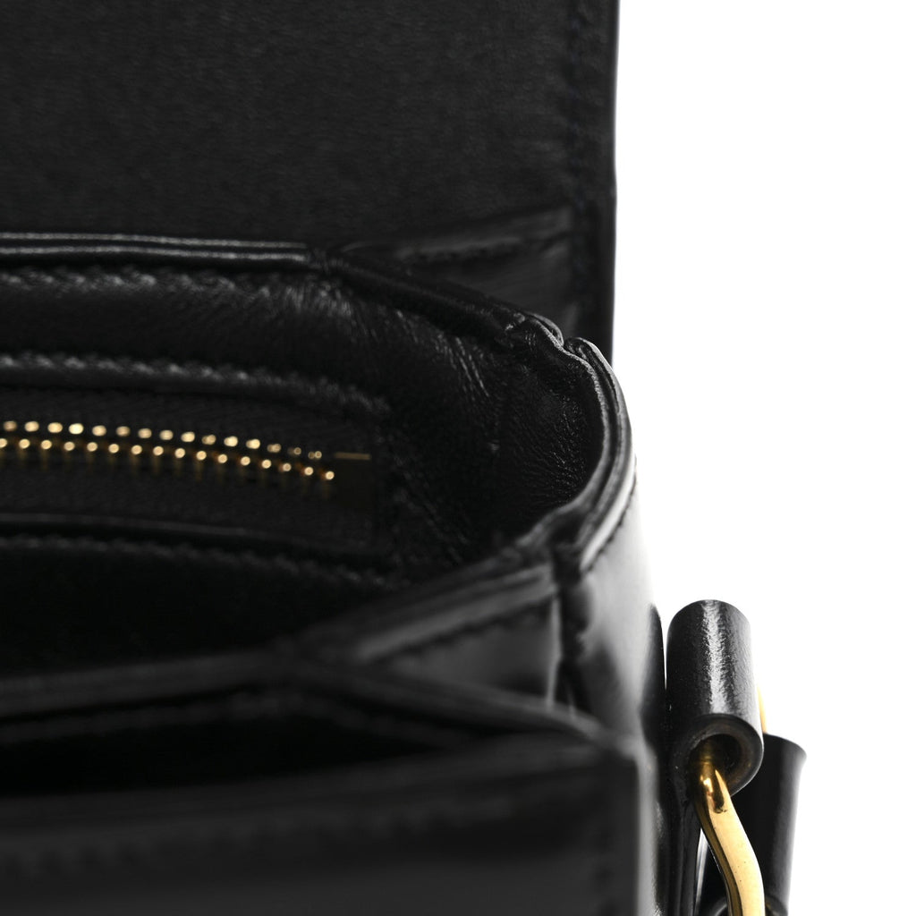 Shiny Calfskin Teen Triomphe Black